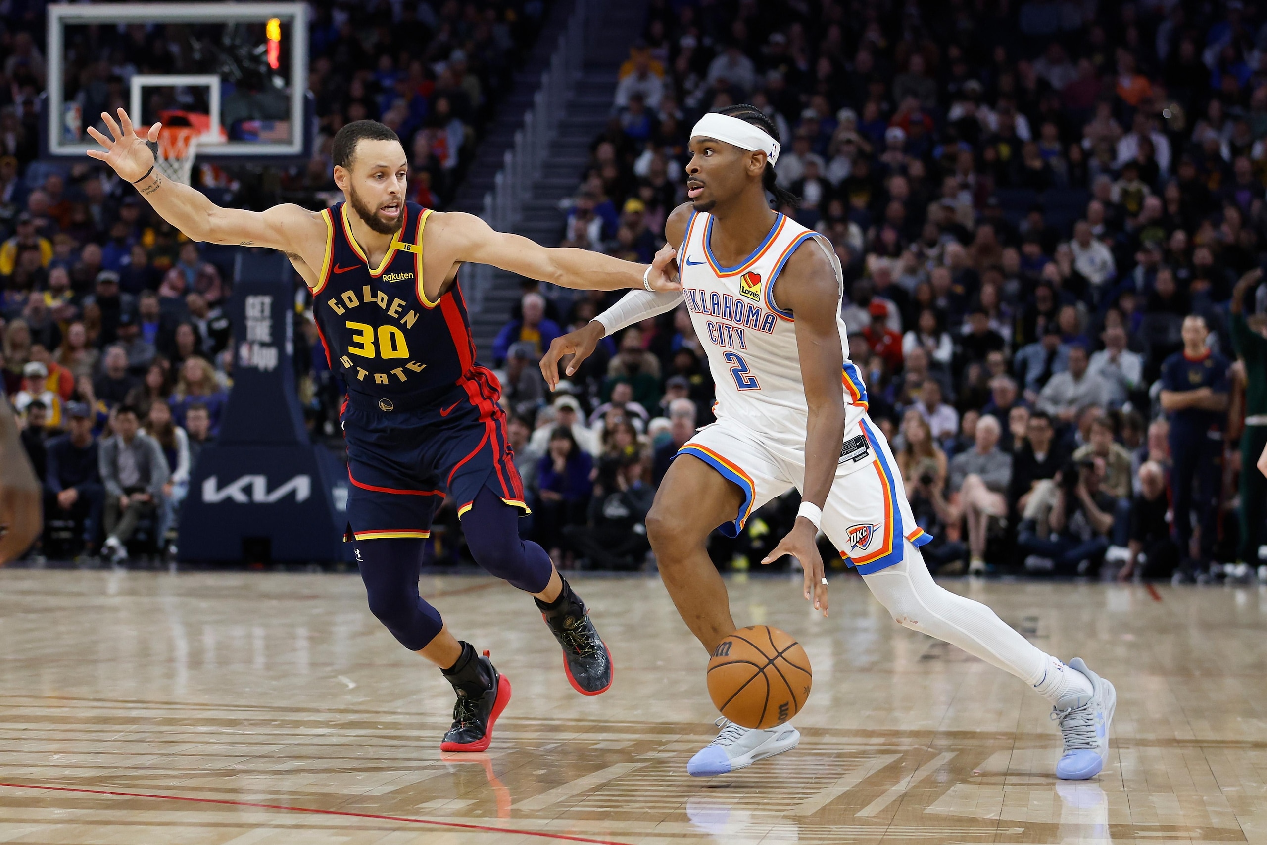 Oklahoma City Thunder v Golden State Warriors Oklahoma City Thunder v Golden State Warriors