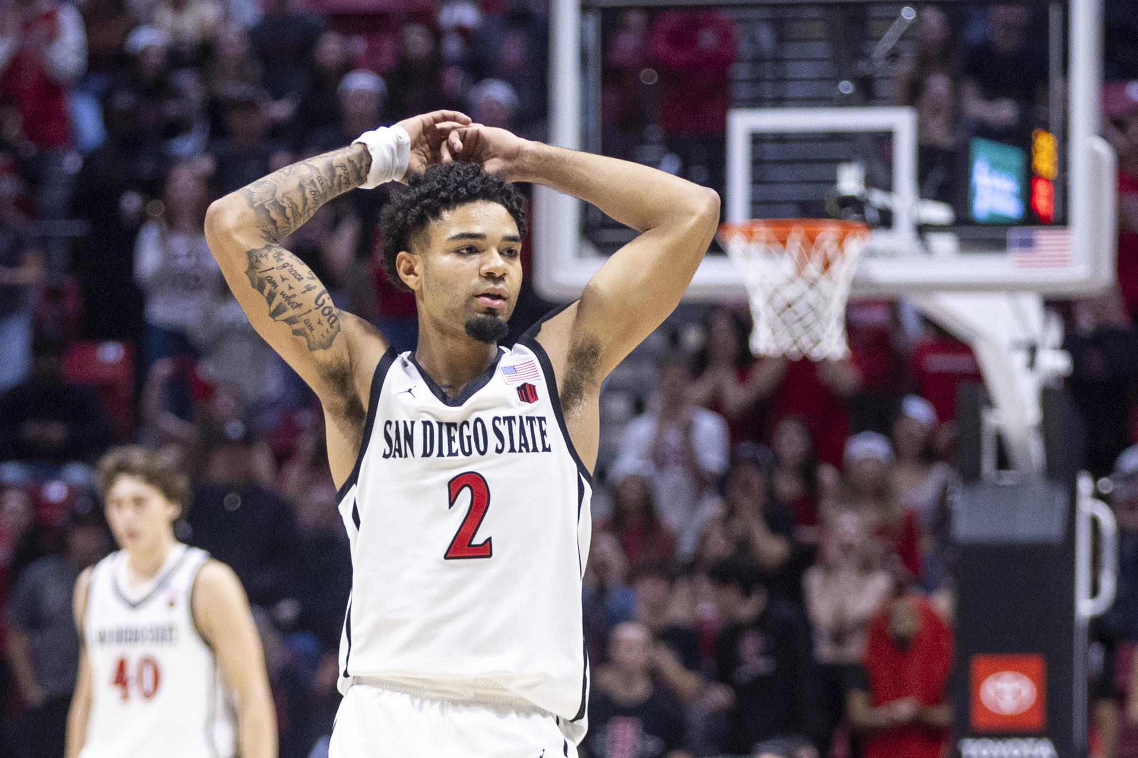 COLLEGE BASKETBALL: FEB 01 Wyoming at San Diego State
