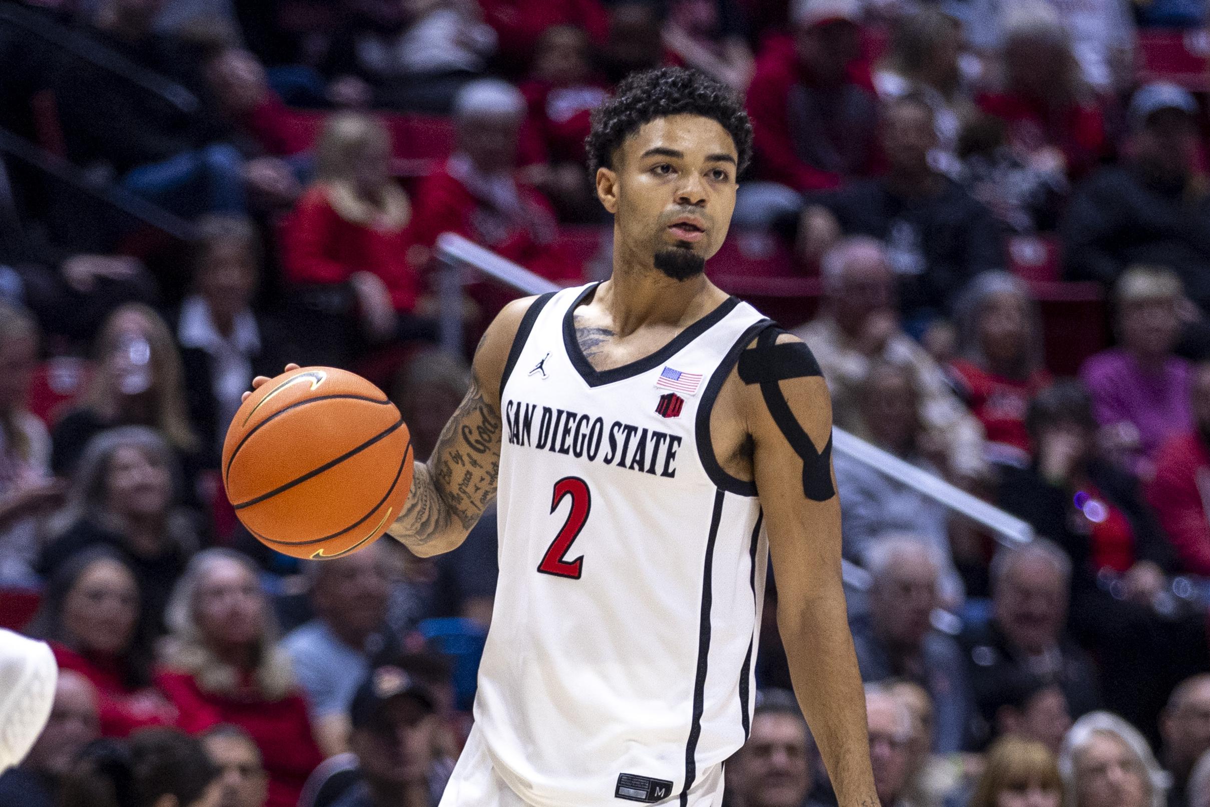 COLLEGE BASKETBALL: FEB 01 Wyoming at San Diego State