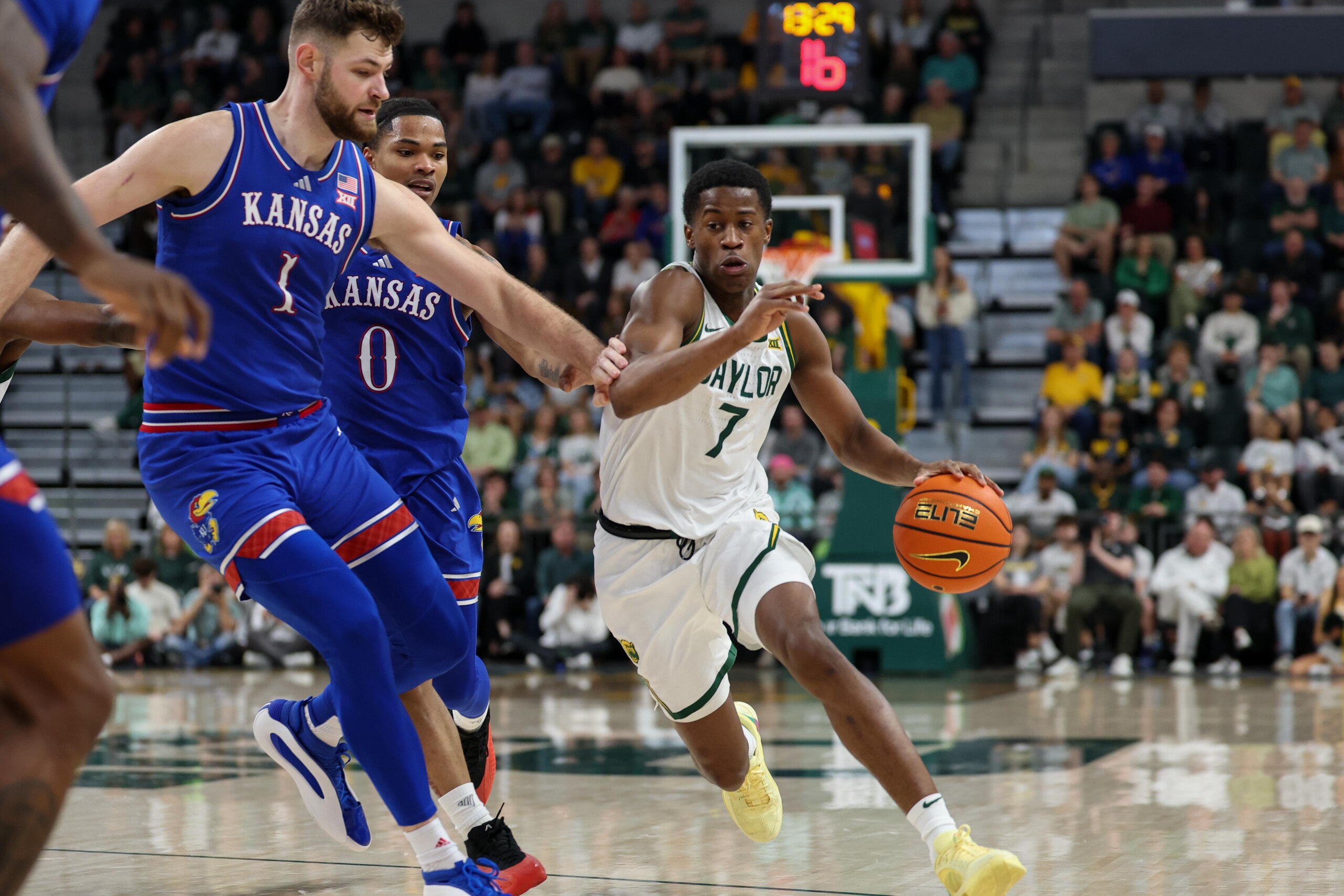 COLLEGE BASKETBALL: FEB 01 Kansas at Baylor