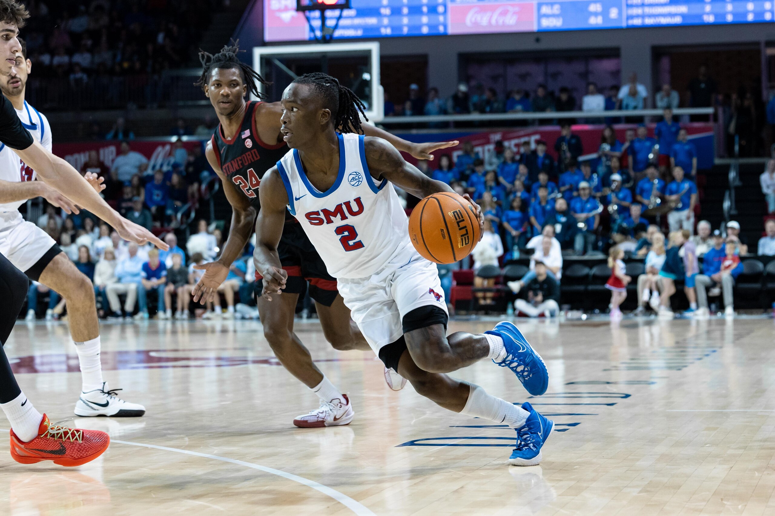 COLLEGE BASKETBALL: FEB 01 Stanford at SMU