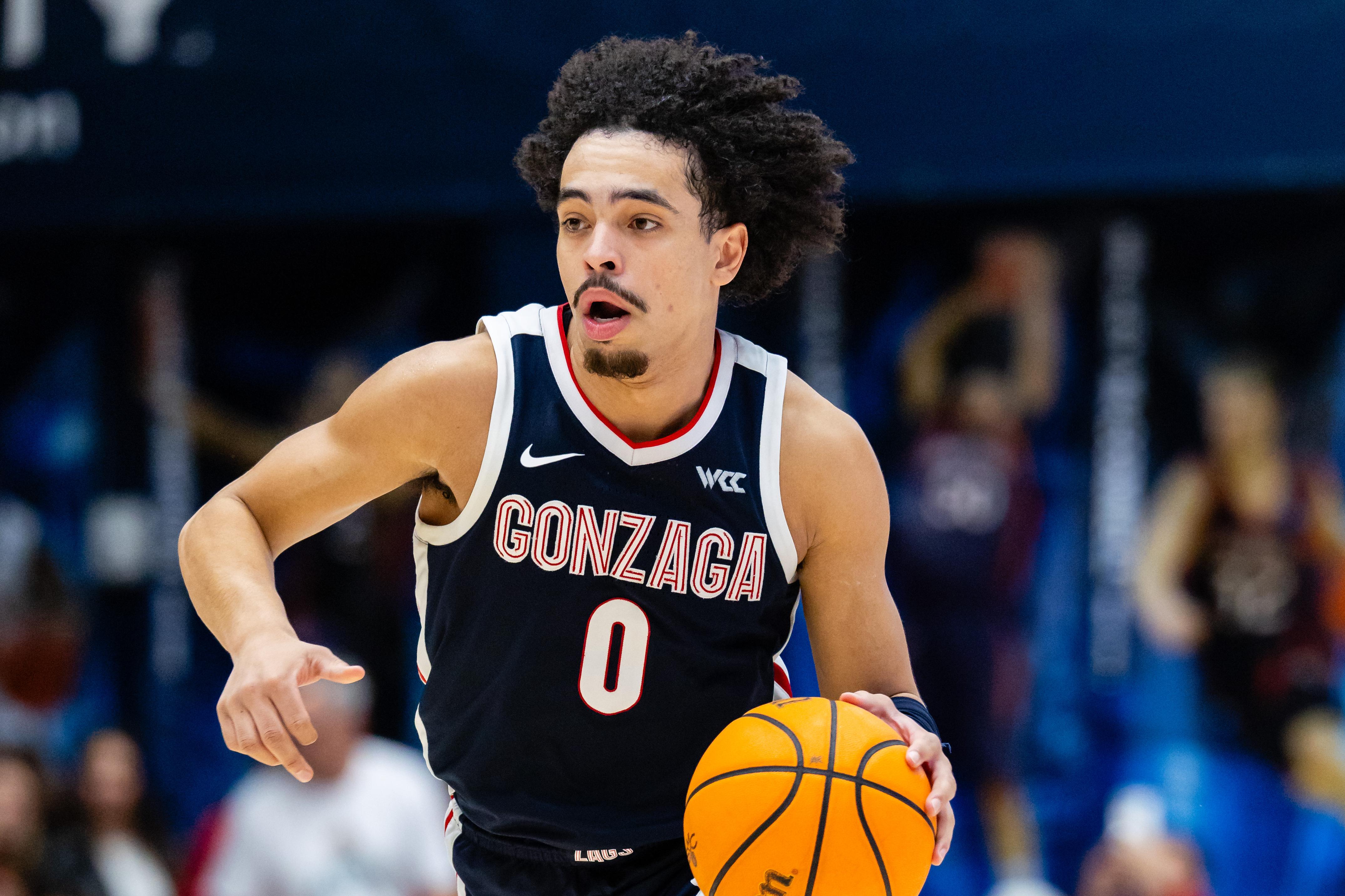 COLLEGE BASKETBALL: FEB 01 Gonzaga at Saint Mary's