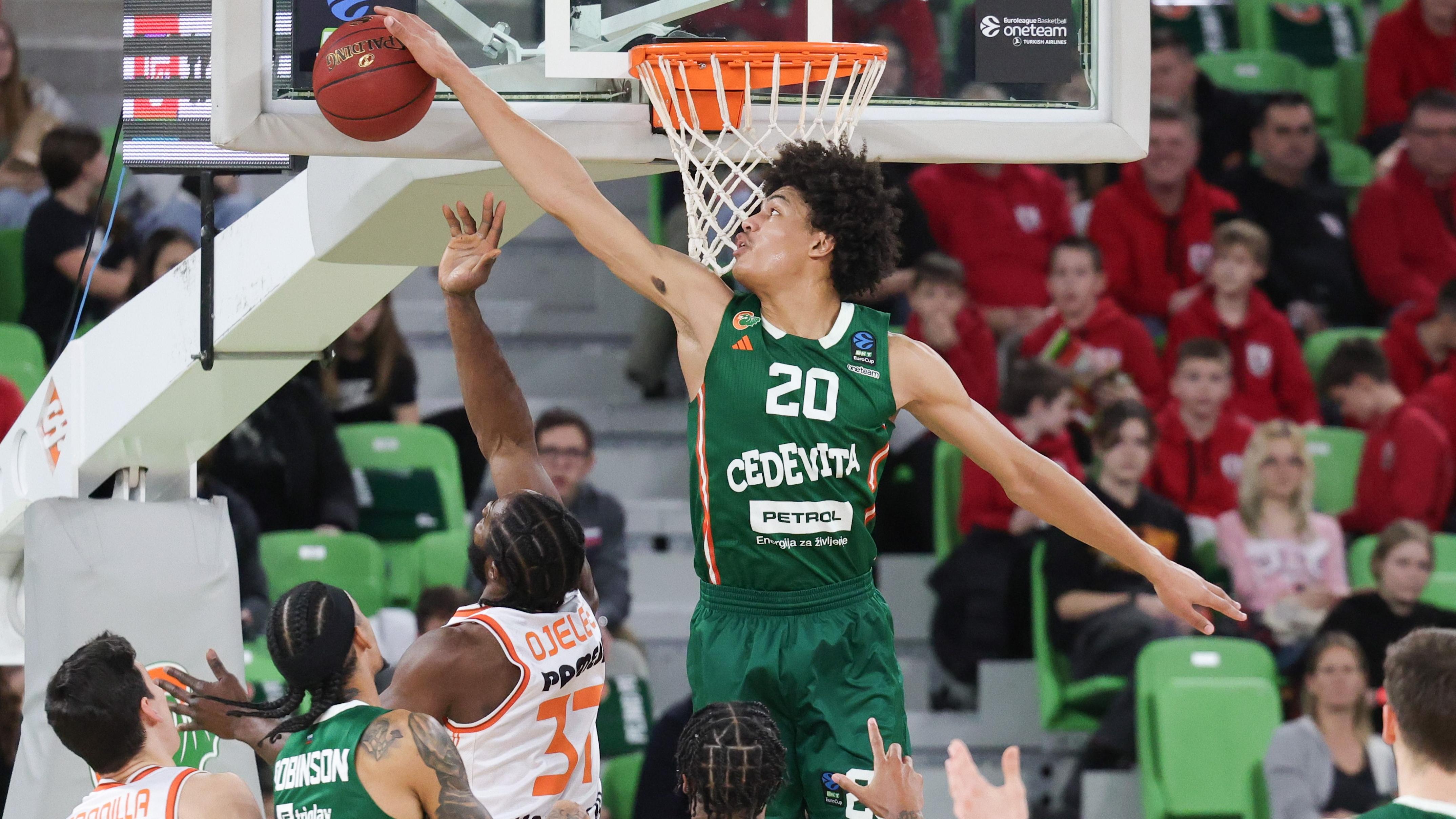 SLOVENIA-LJUBLJANA-BASKETBALL-BKT EUROCUP REGULAR SEASON-CEDEVITA OLIMPIJA VS VALENCIA BASKET