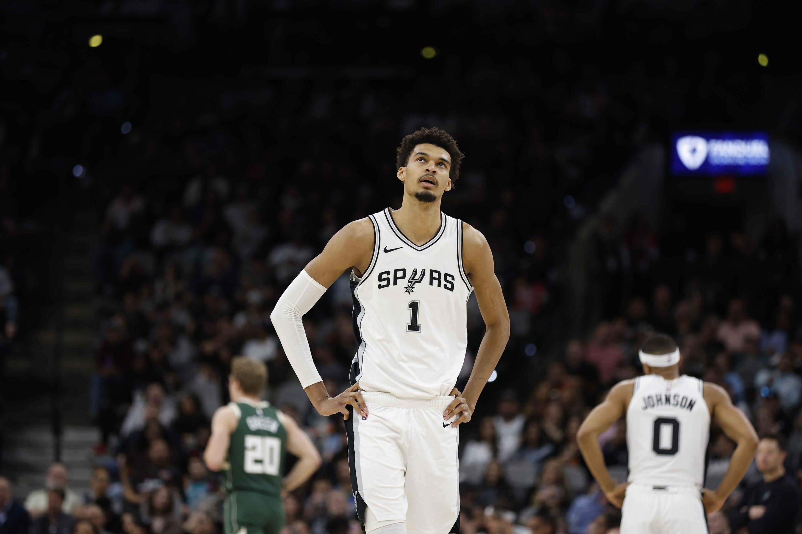 Milwaukee Bucks v San Antonio Spurs Milwaukee Bucks v San Antonio Spurs
