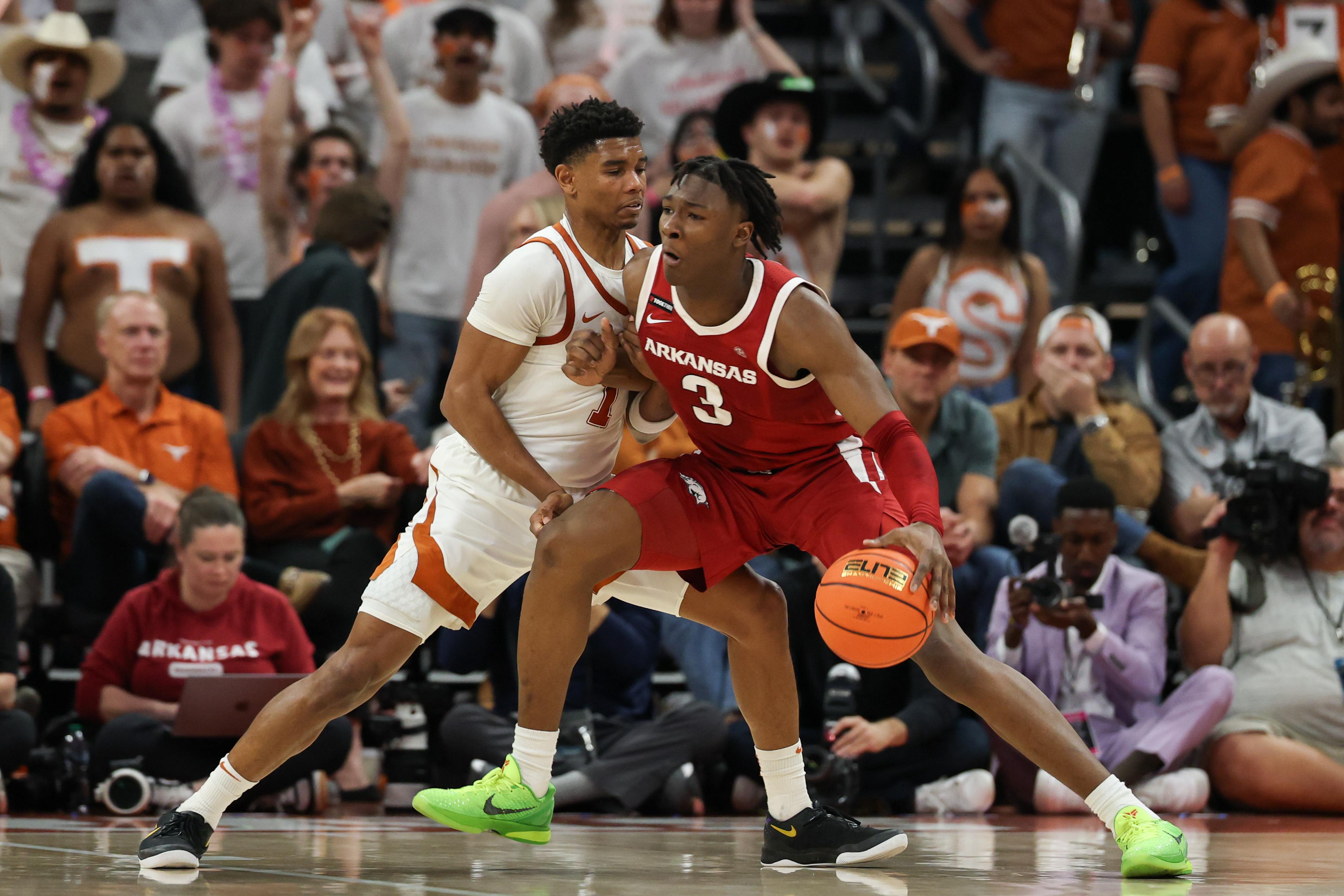 COLLEGE BASKETBALL: FEB 05 Arkansas at Texas