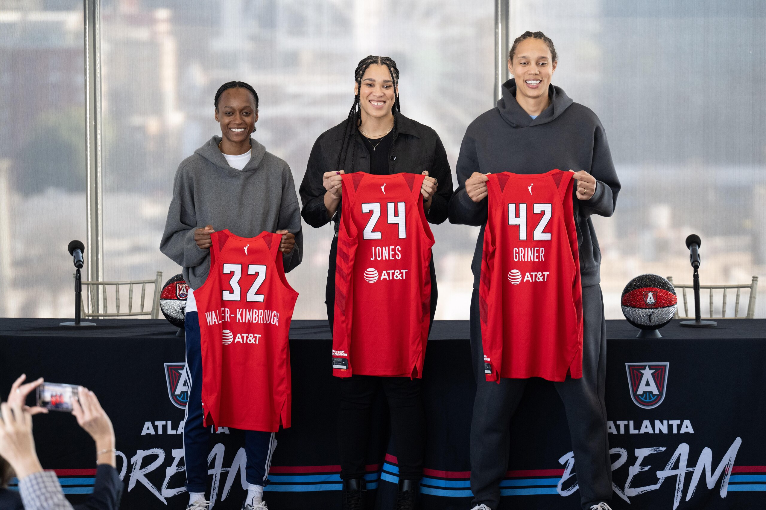 2025 Atlanta Dream signee portraits and press confrence 2025 Atlanta Dream signee portraits and press confrence