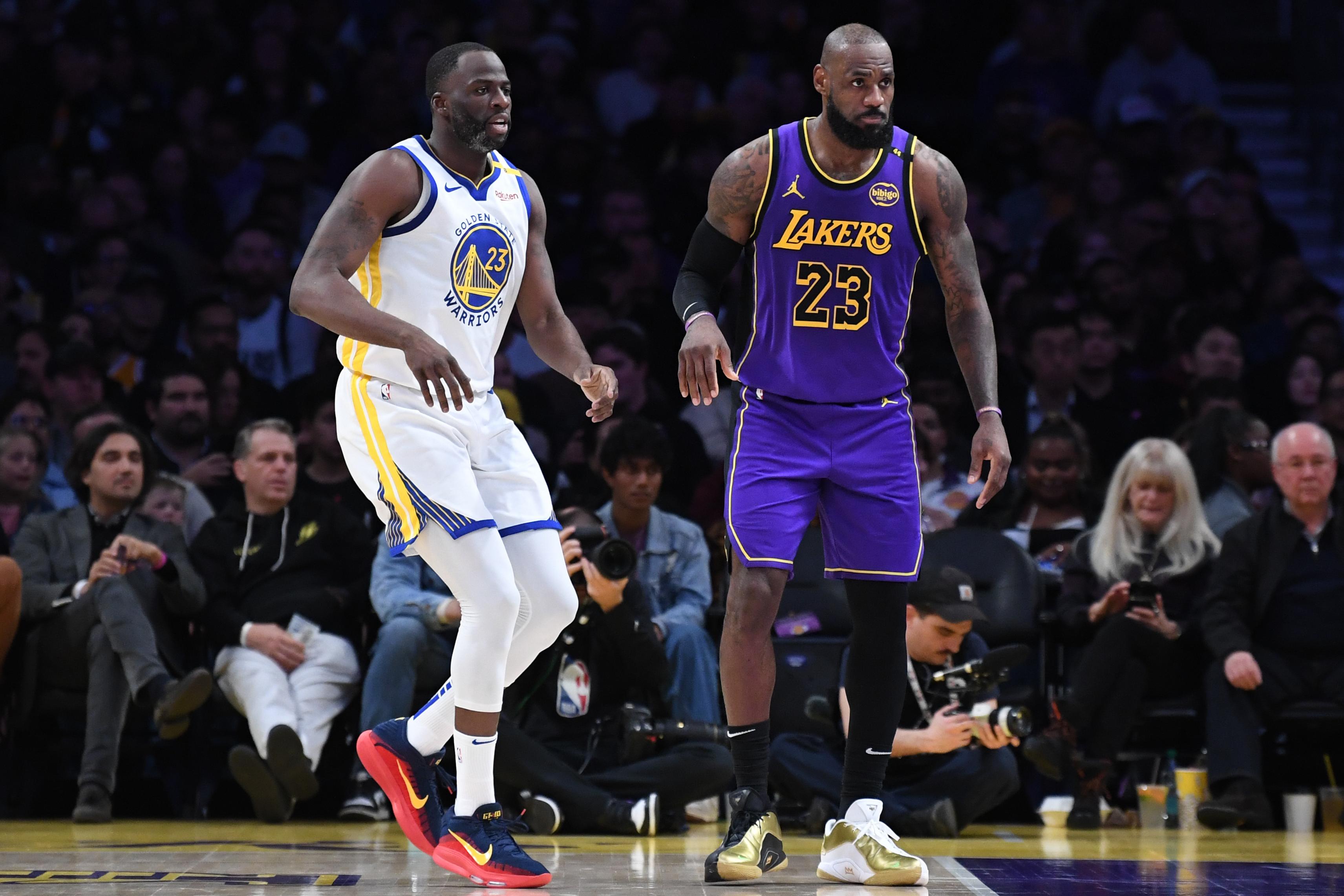 Golden State Warriors v Los Angeles Lakers