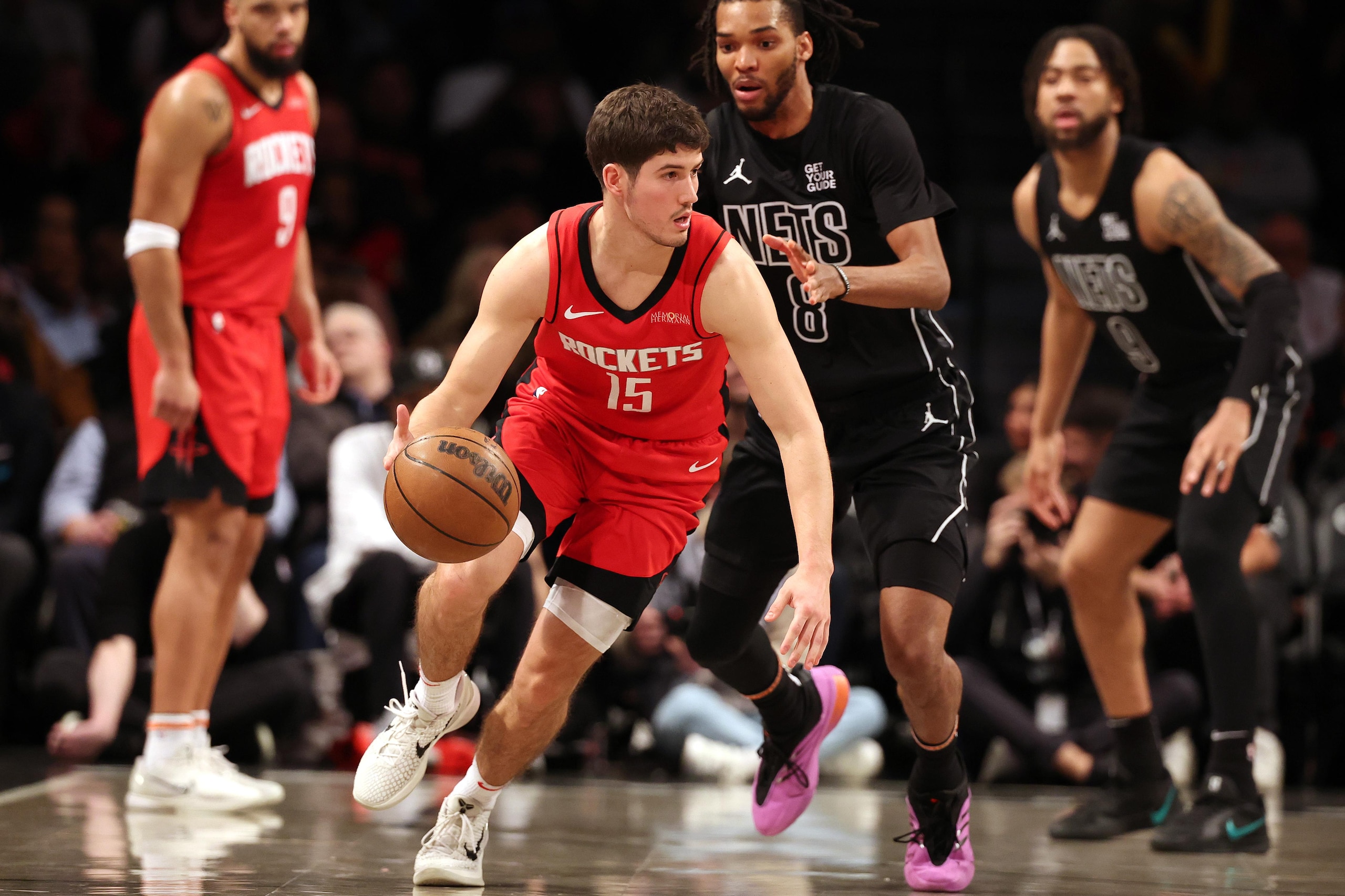 Houston Rockets v Brooklyn Nets