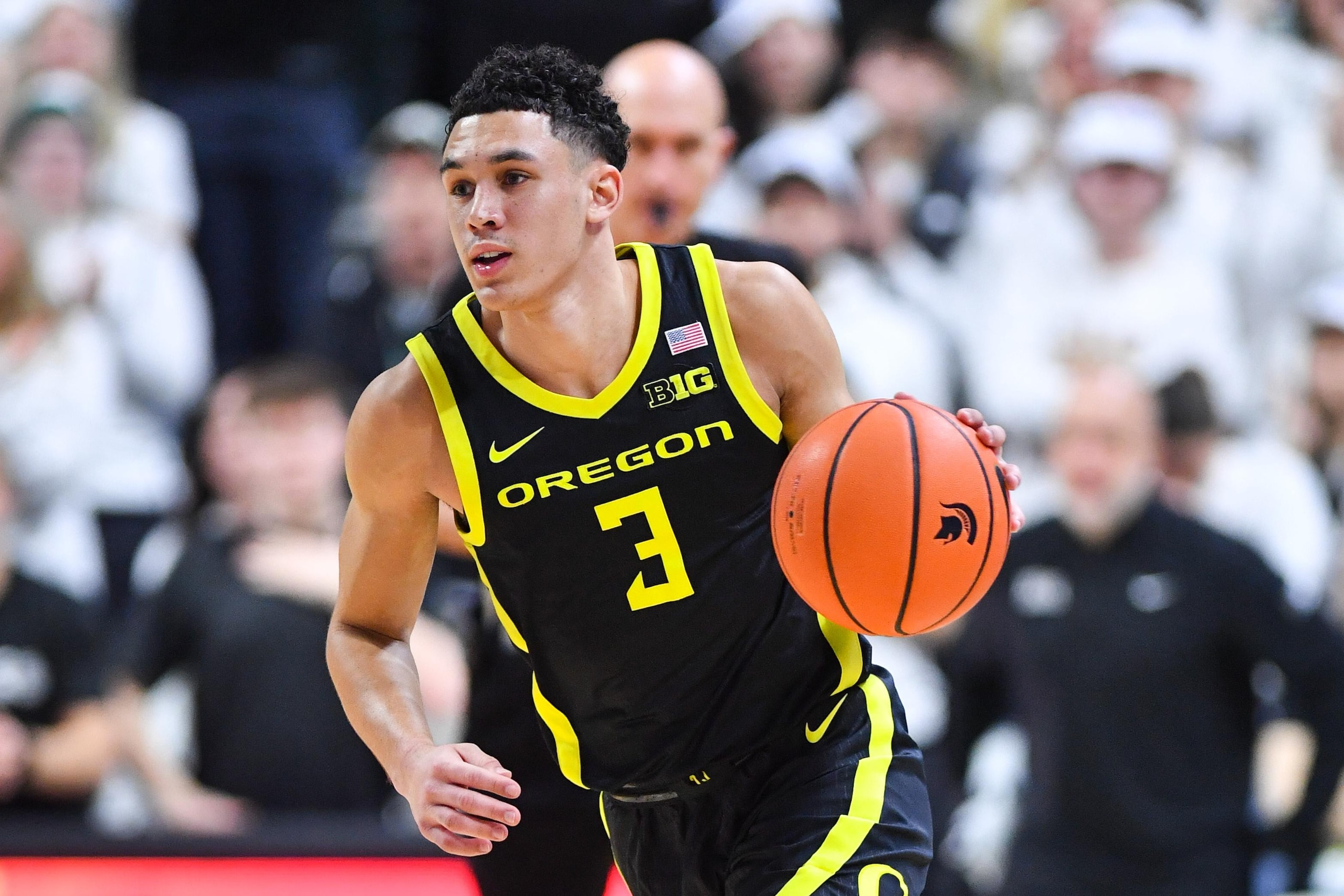 COLLEGE BASKETBALL: FEB 08 Oregon at Michigan State