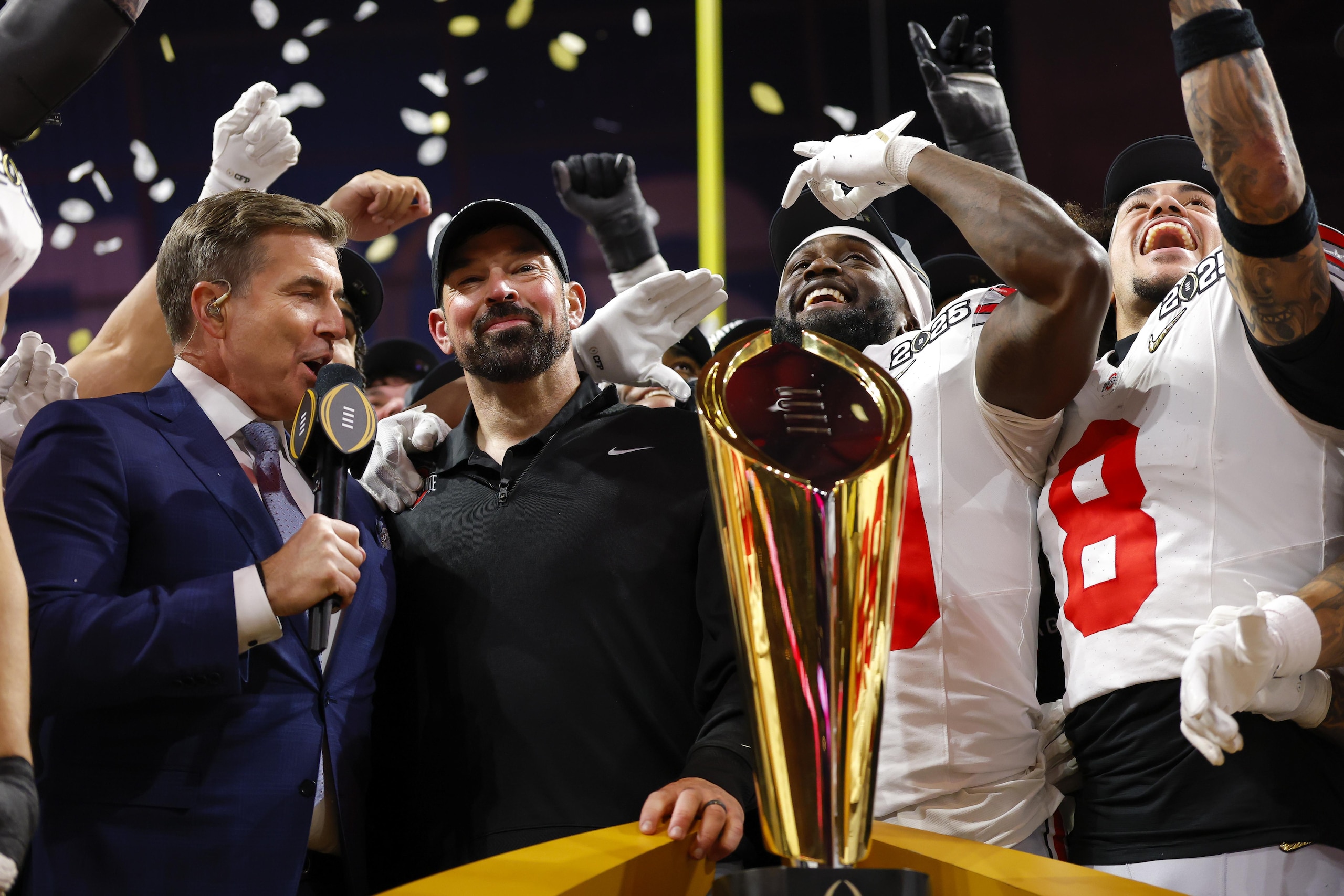 2025 CFP National Championship Presented by AT&T- Ohio State v Notre Dame 2025 CFP National Championship Presented by AT&T- Ohio State v Notre Dame