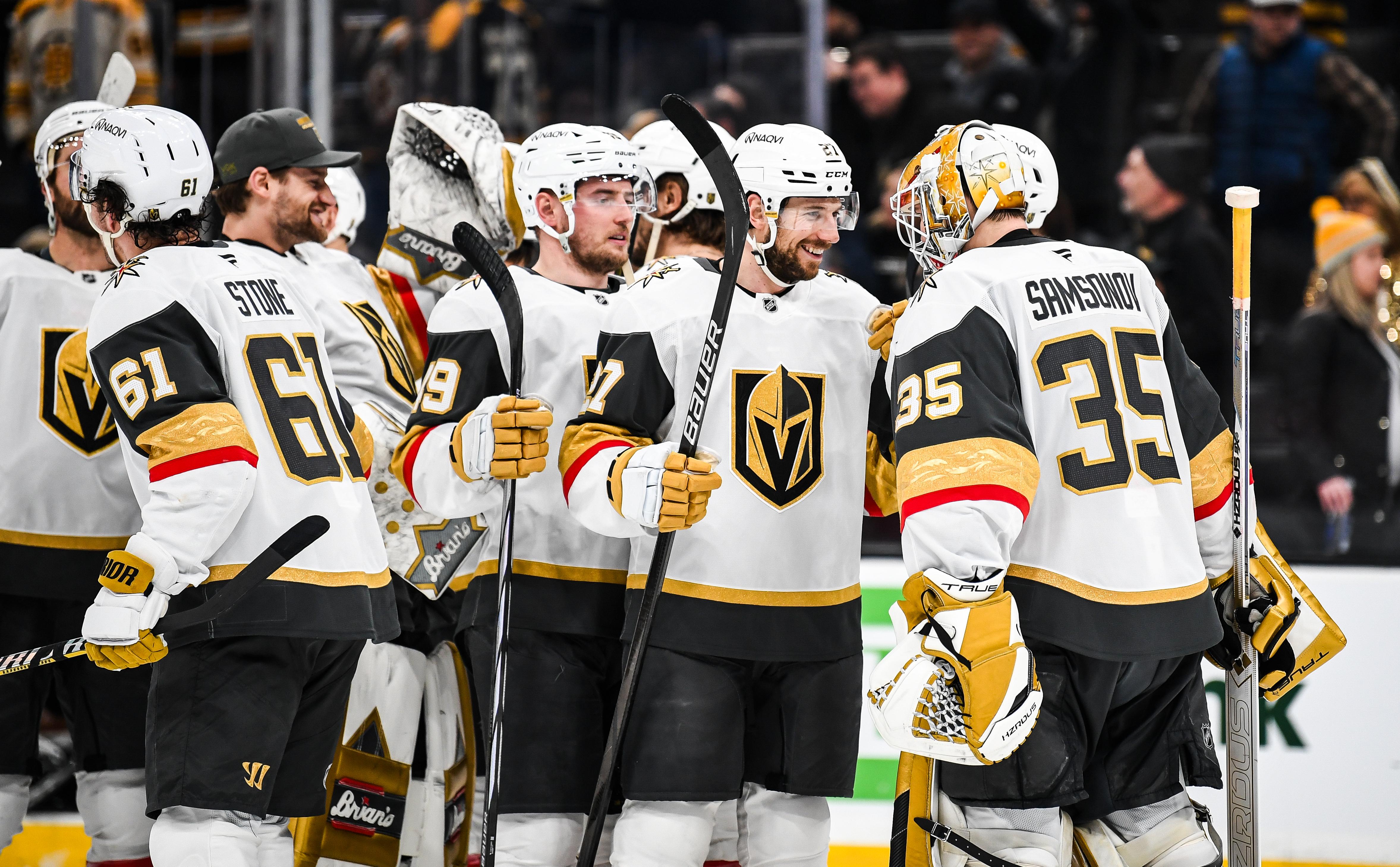 Vegas Golden Knights v Boston Bruins