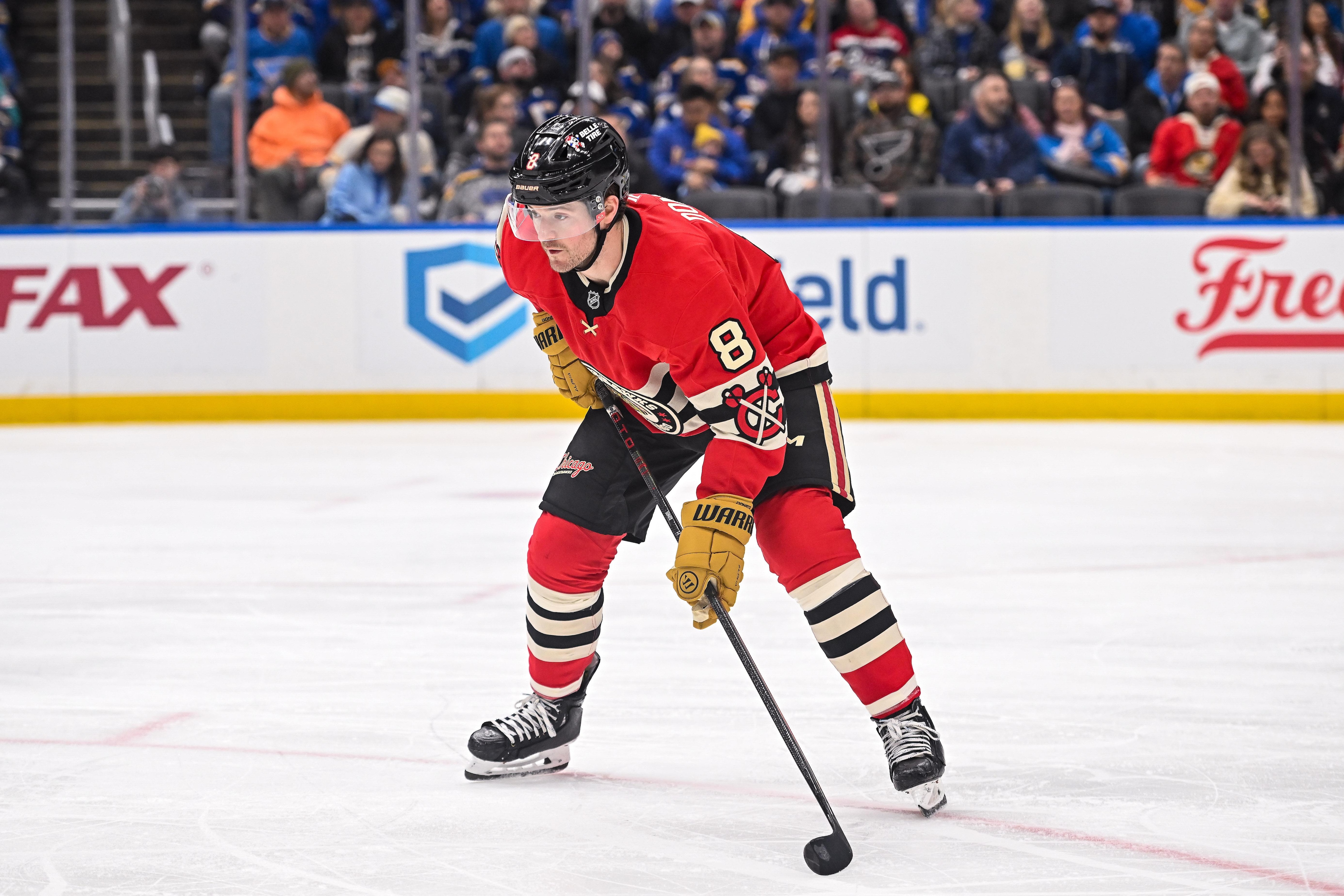 NHL: FEB 08 Blackhawks at Blues