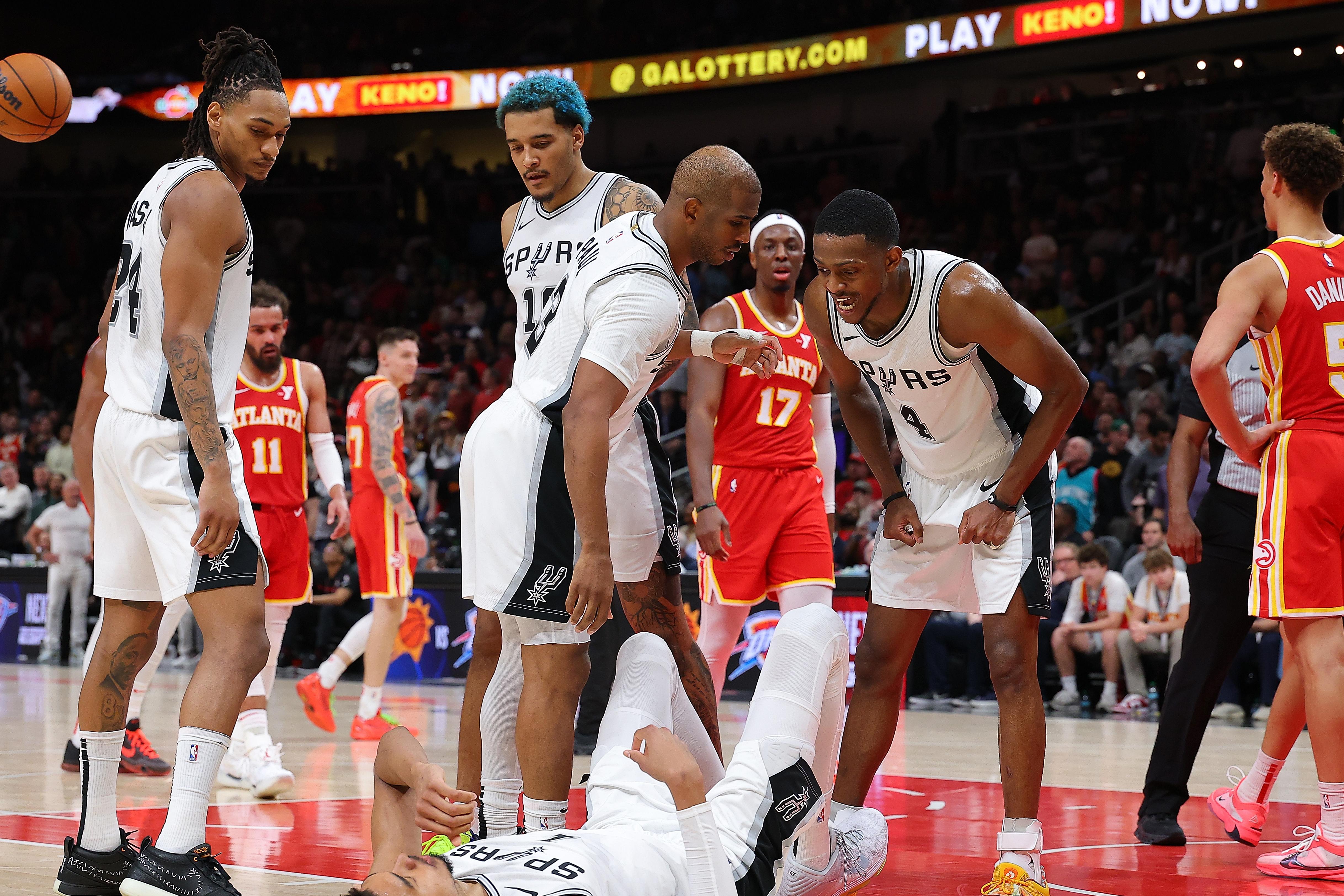 San Antonio Spurs v Atlanta Hawks