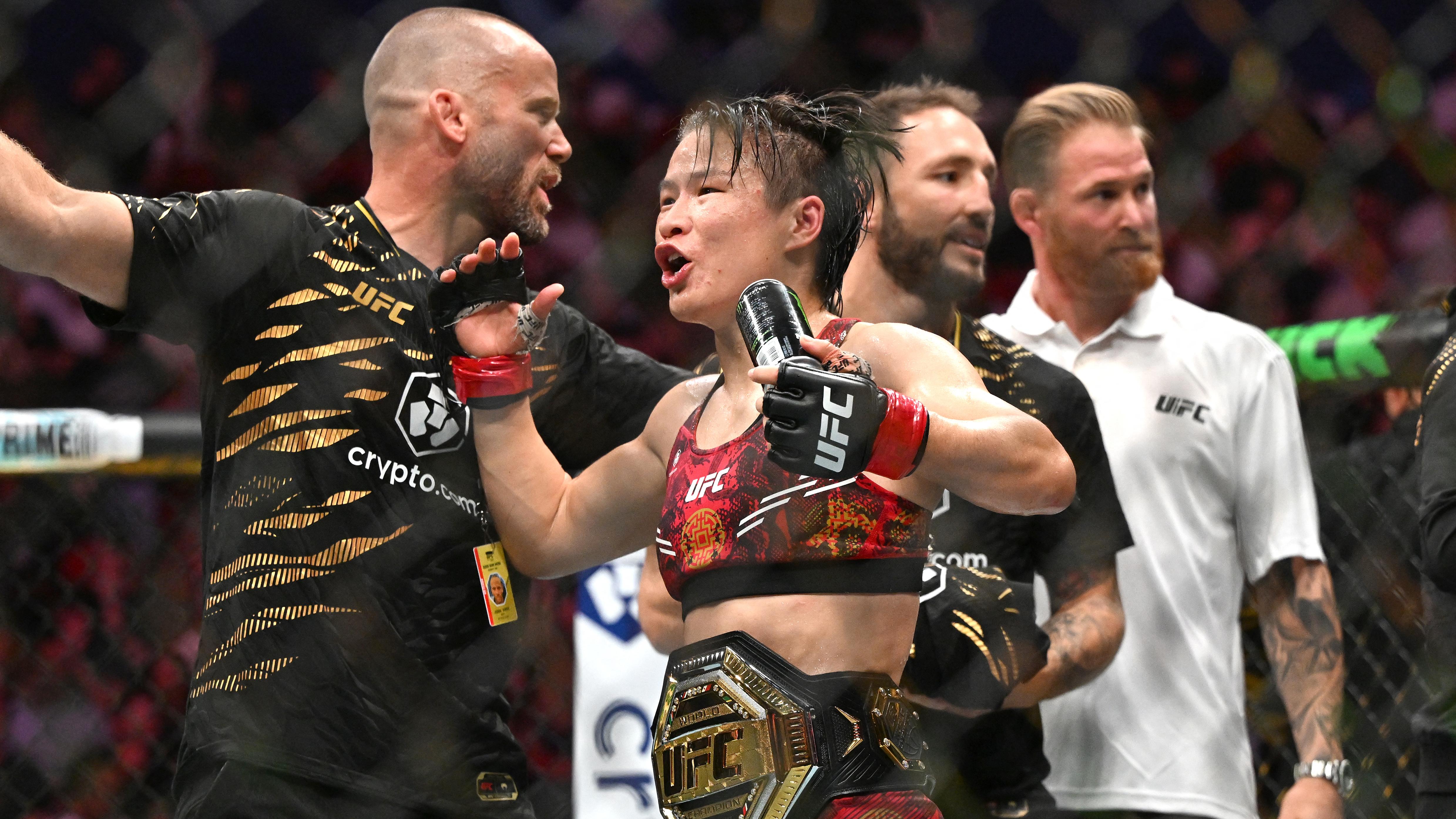 MMA-UFC-AUS-ZHANG-SUAREZ