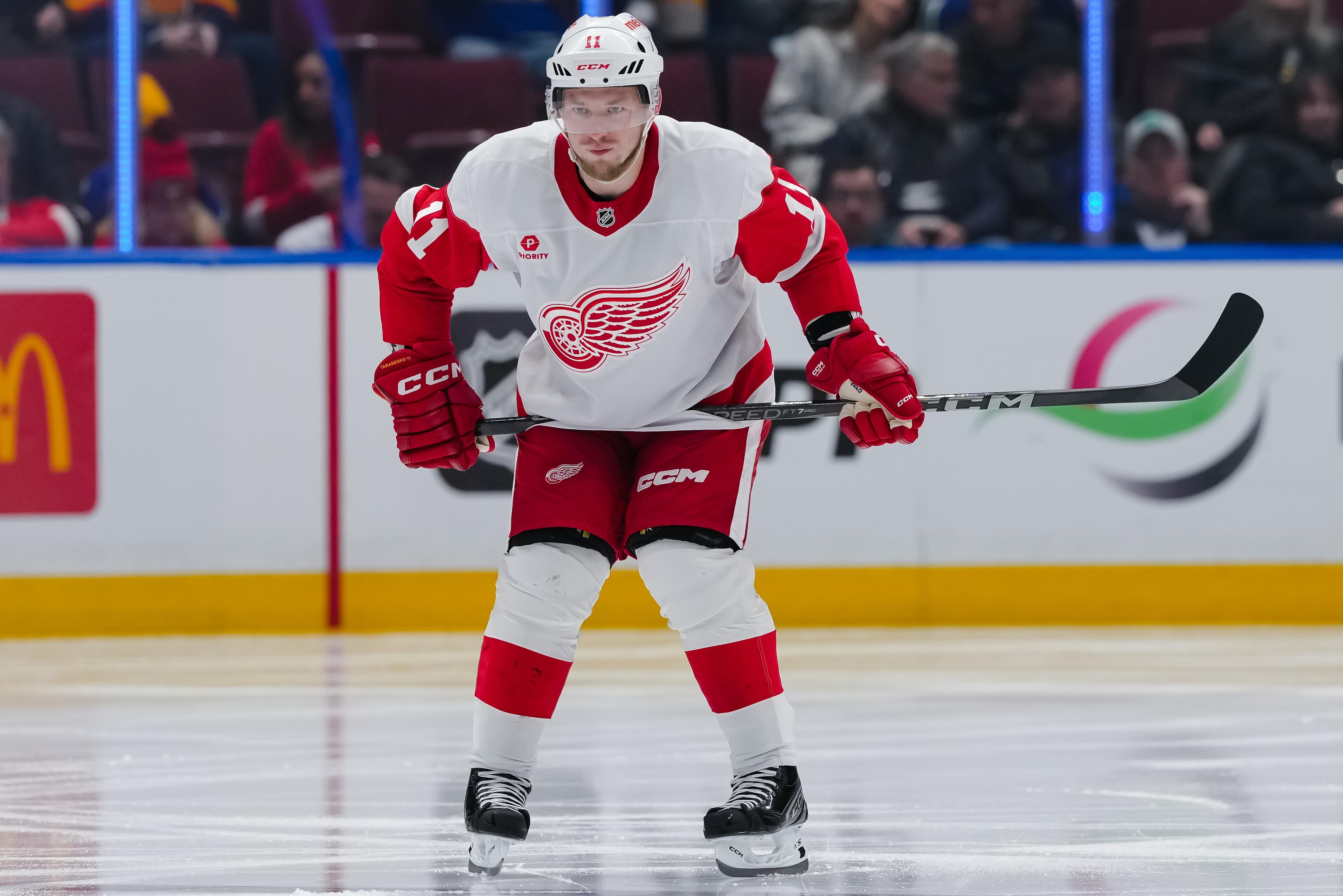 Detroit Red Wings v Vancouver Canucks