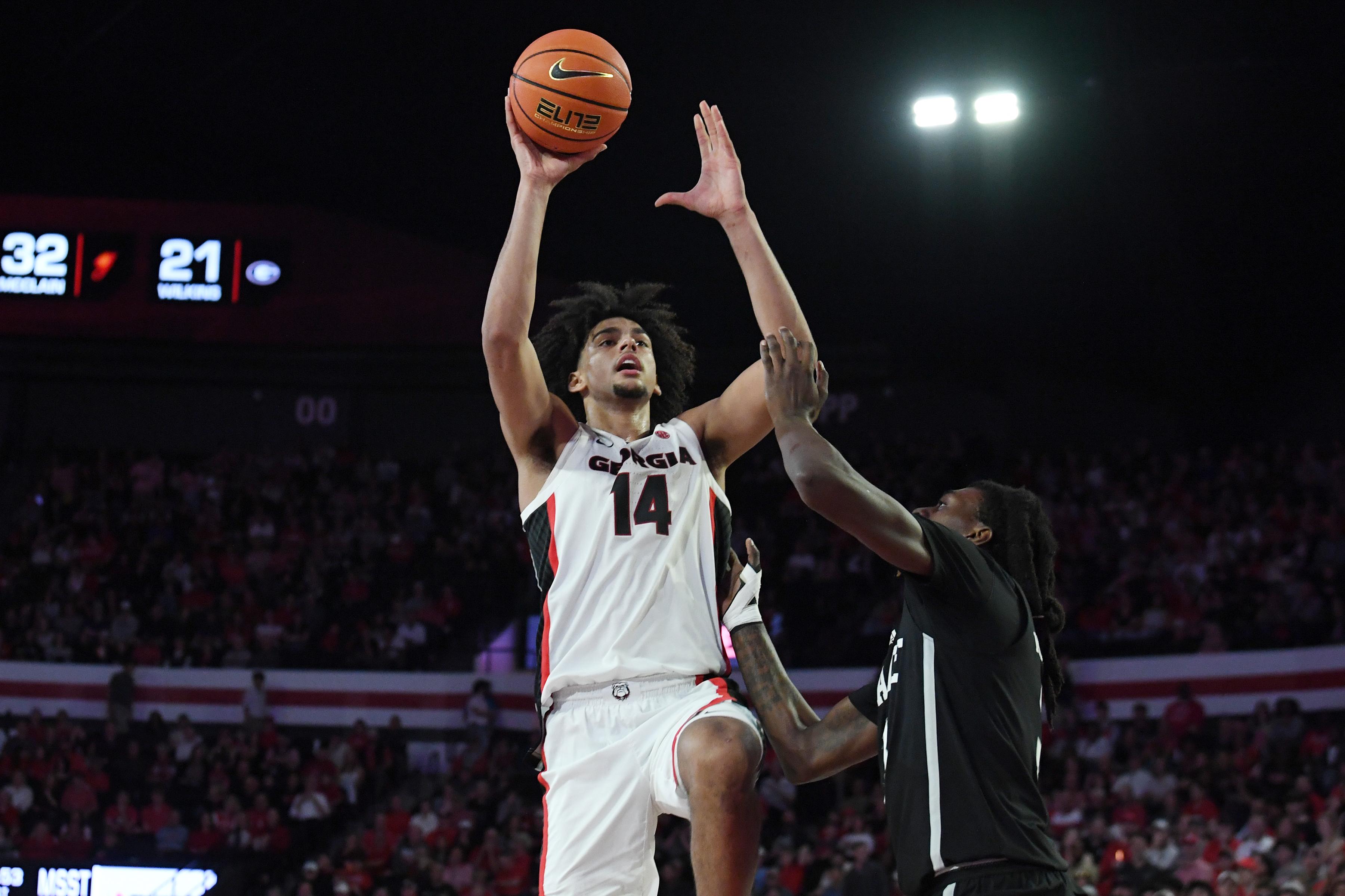 COLLEGE BASKETBALL: FEB 08 Mississippi State at Georgia