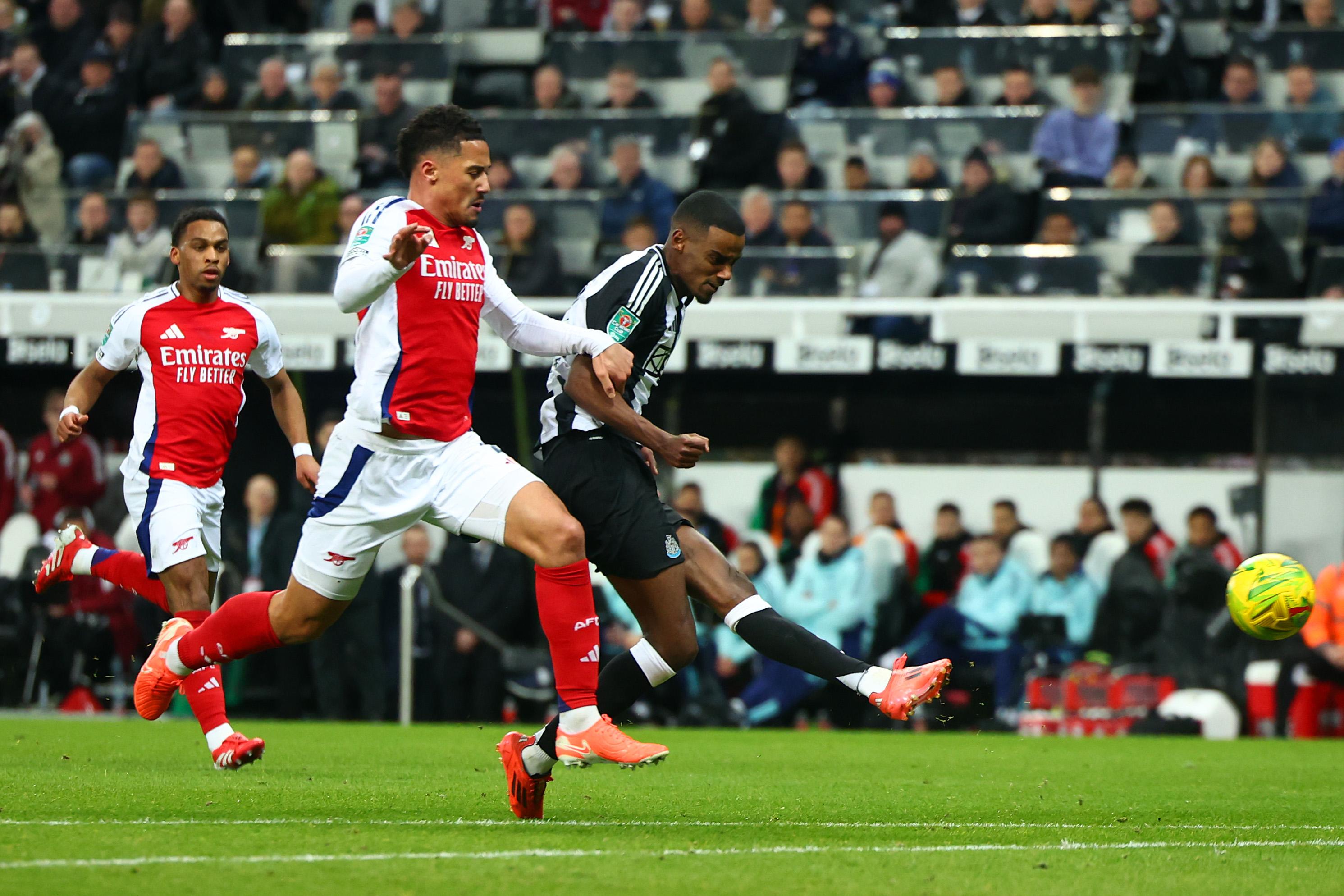 Newcastle United v Arsenal - Carabao Cup Semi Final Second Leg