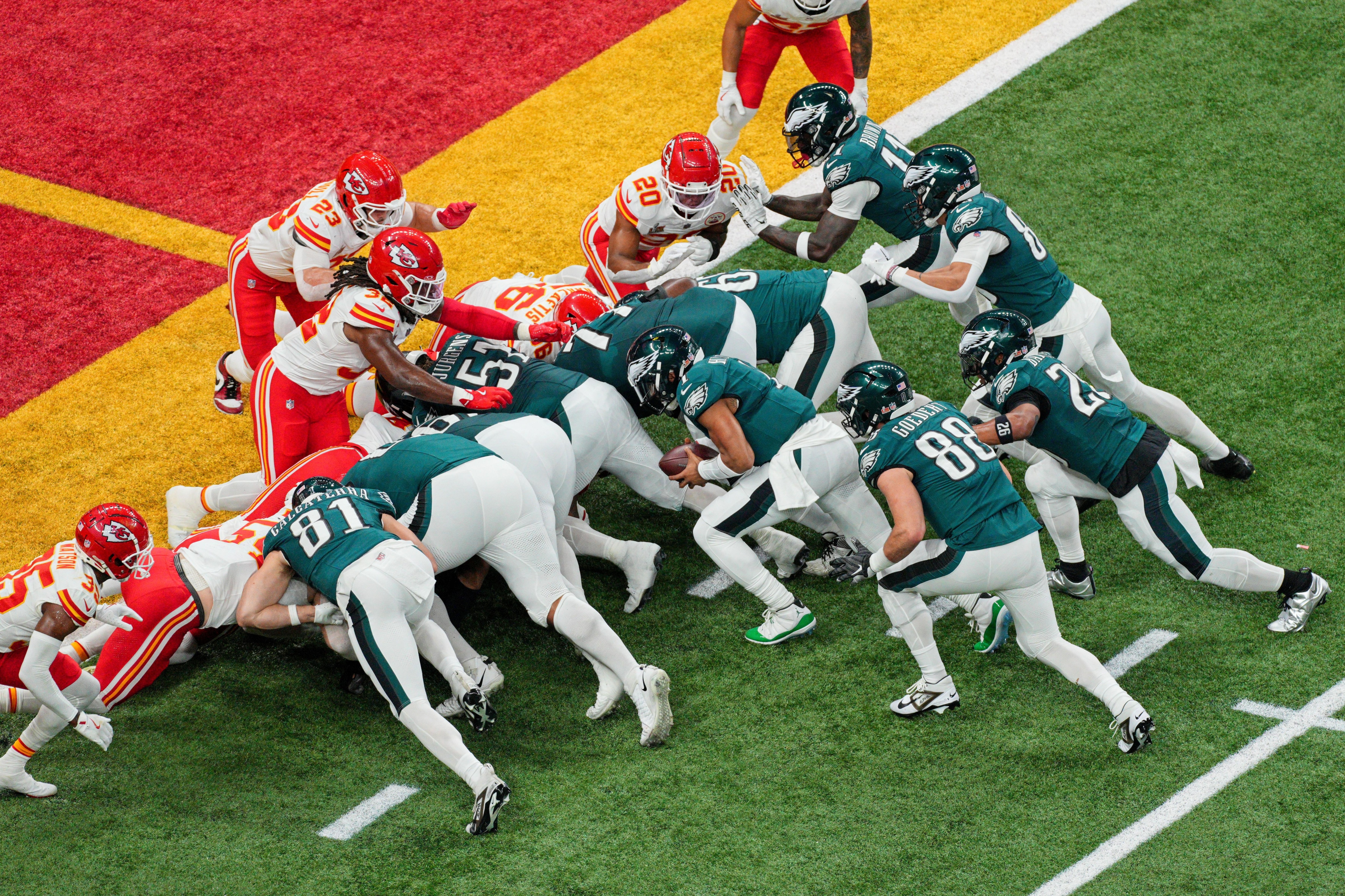 NFL: FEB 09 Super Bowl LIX - Eagles vs Chiefs