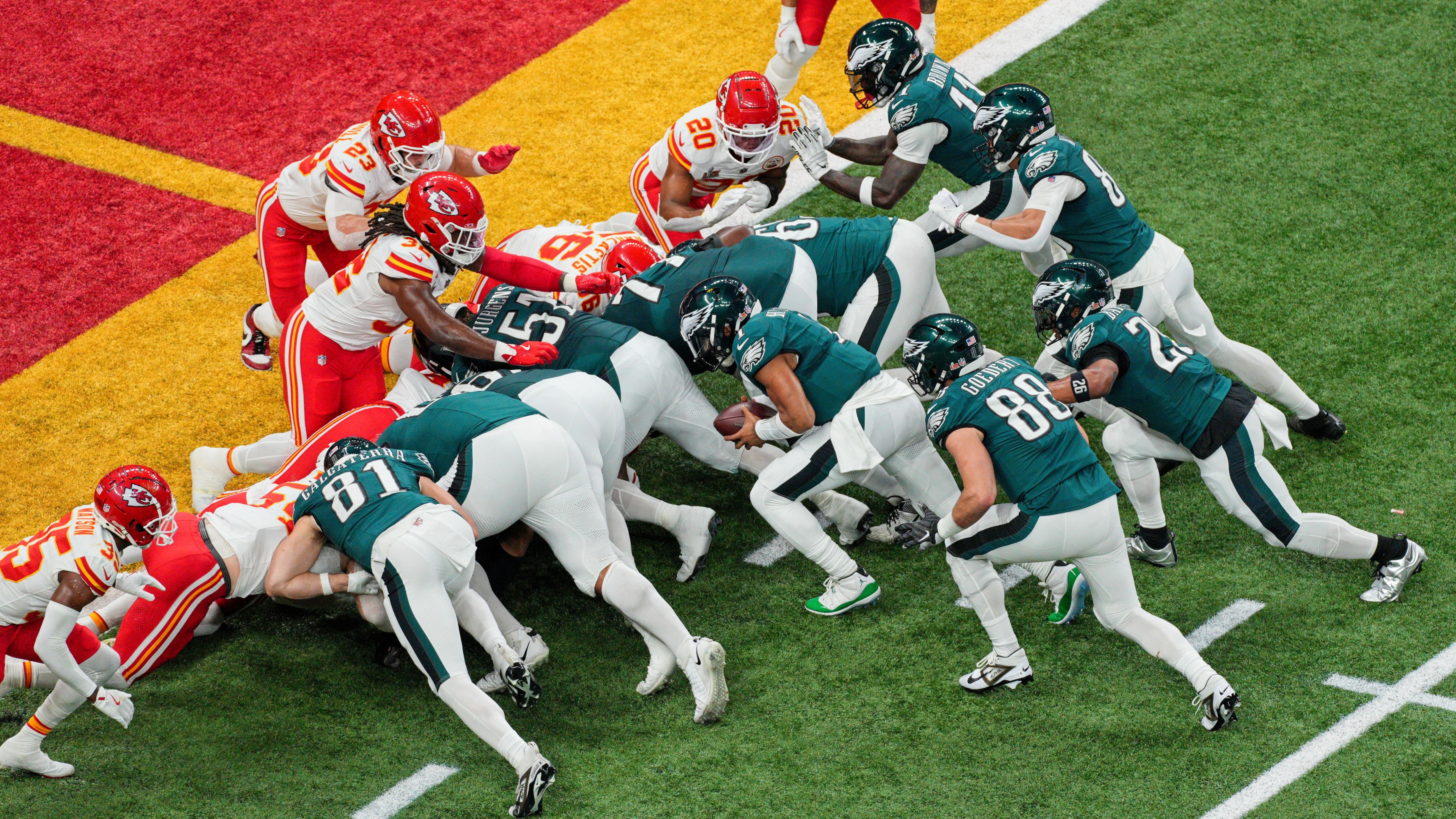 NFL: FEB 09 Super Bowl LIX - Eagles vs Chiefs