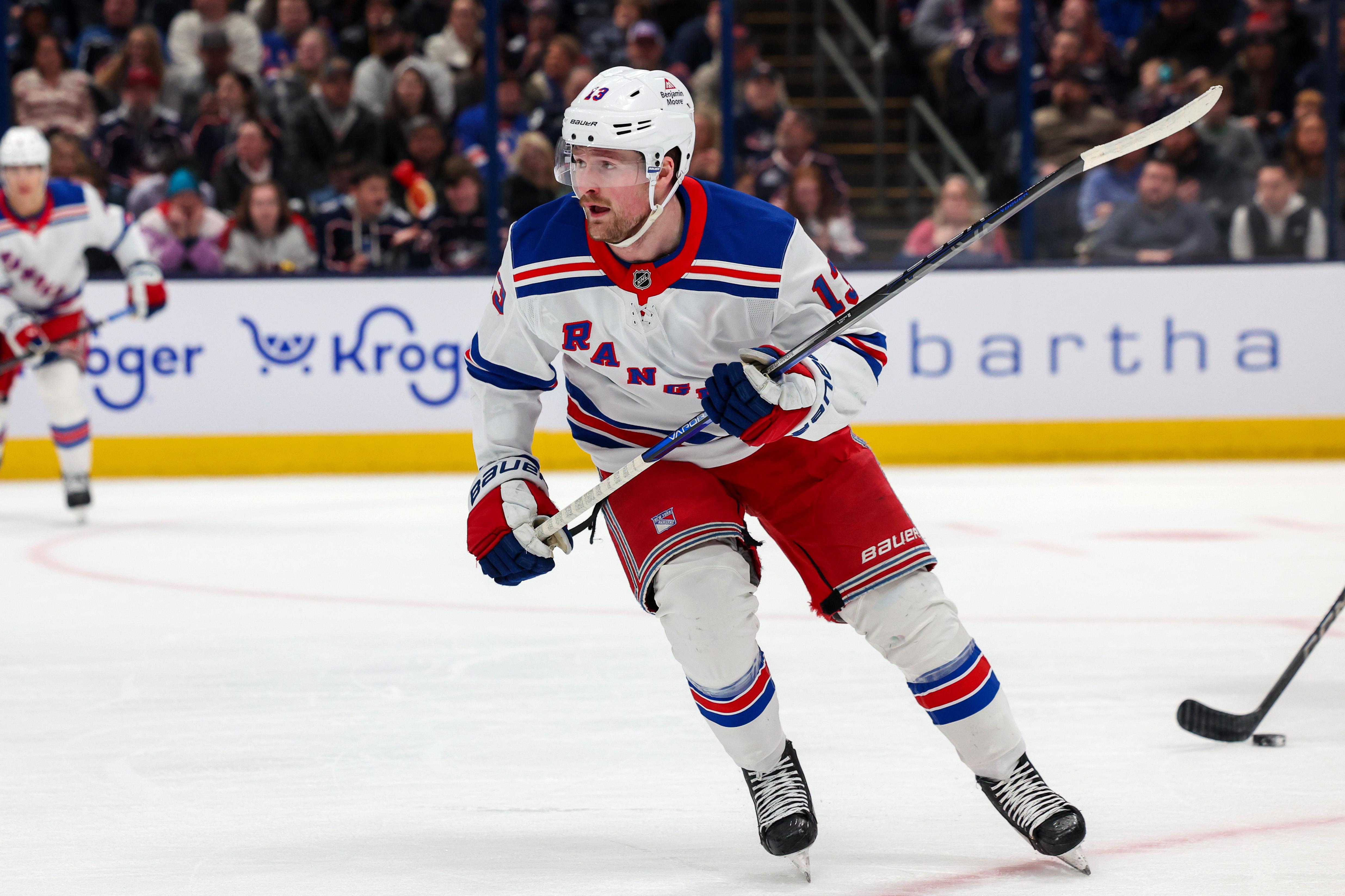 NHL: FEB 08 Rangers at Blue Jackets