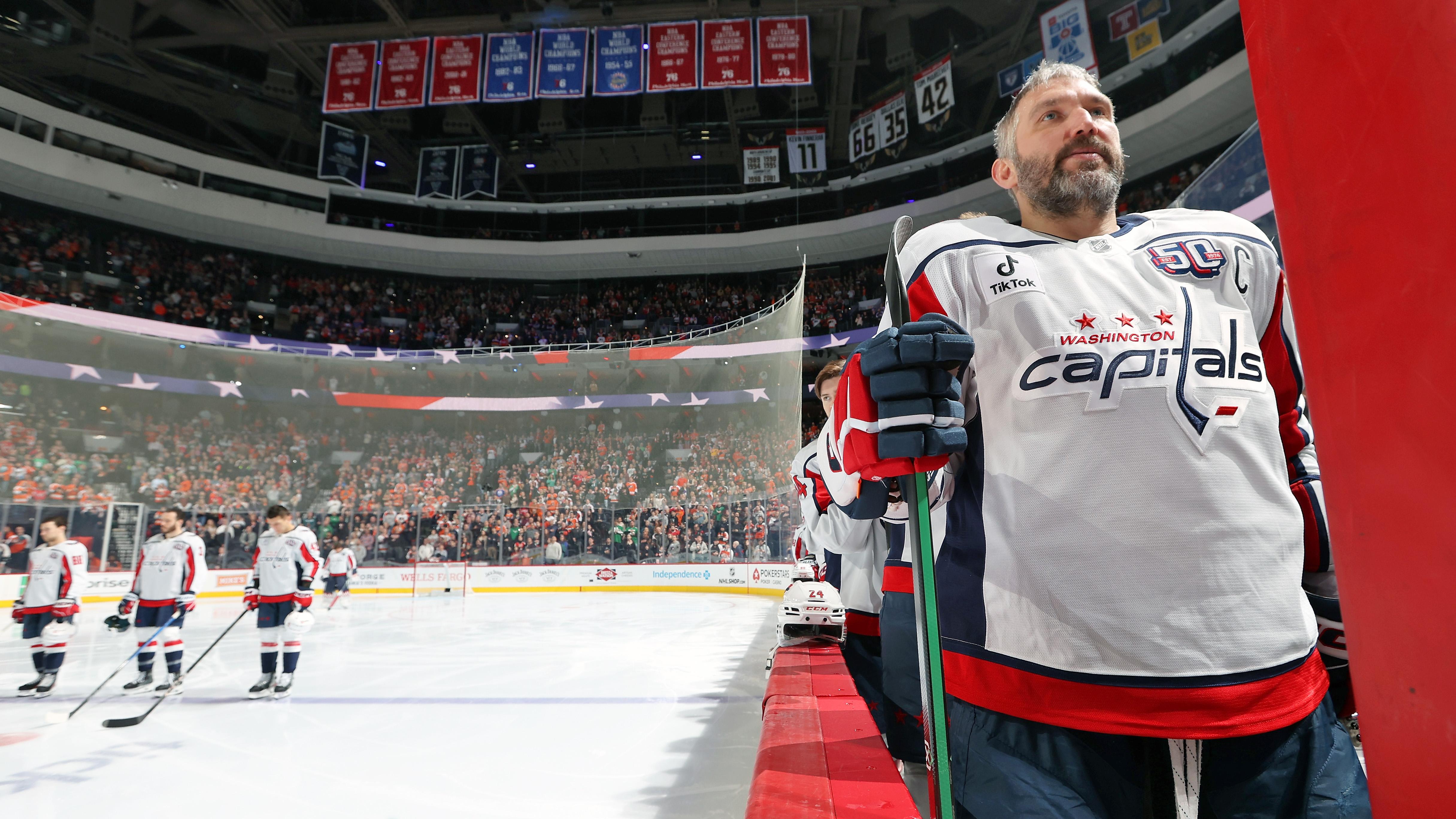 Washington Capitals v Philadelphia Flyers