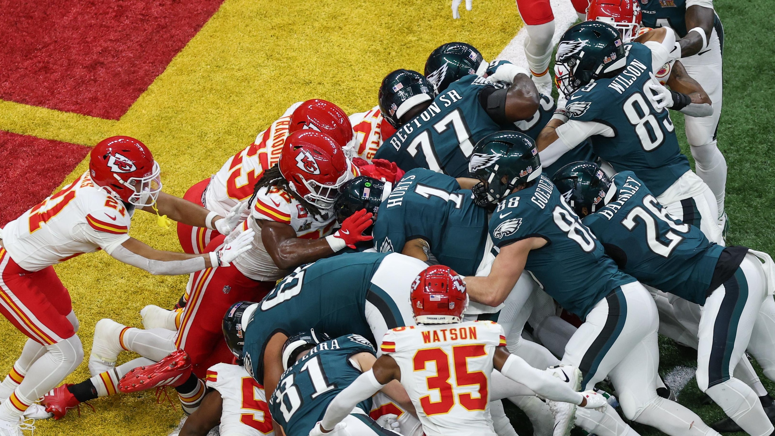 NFL: FEB 09 Super Bowl LIX - Eagles vs Chiefs