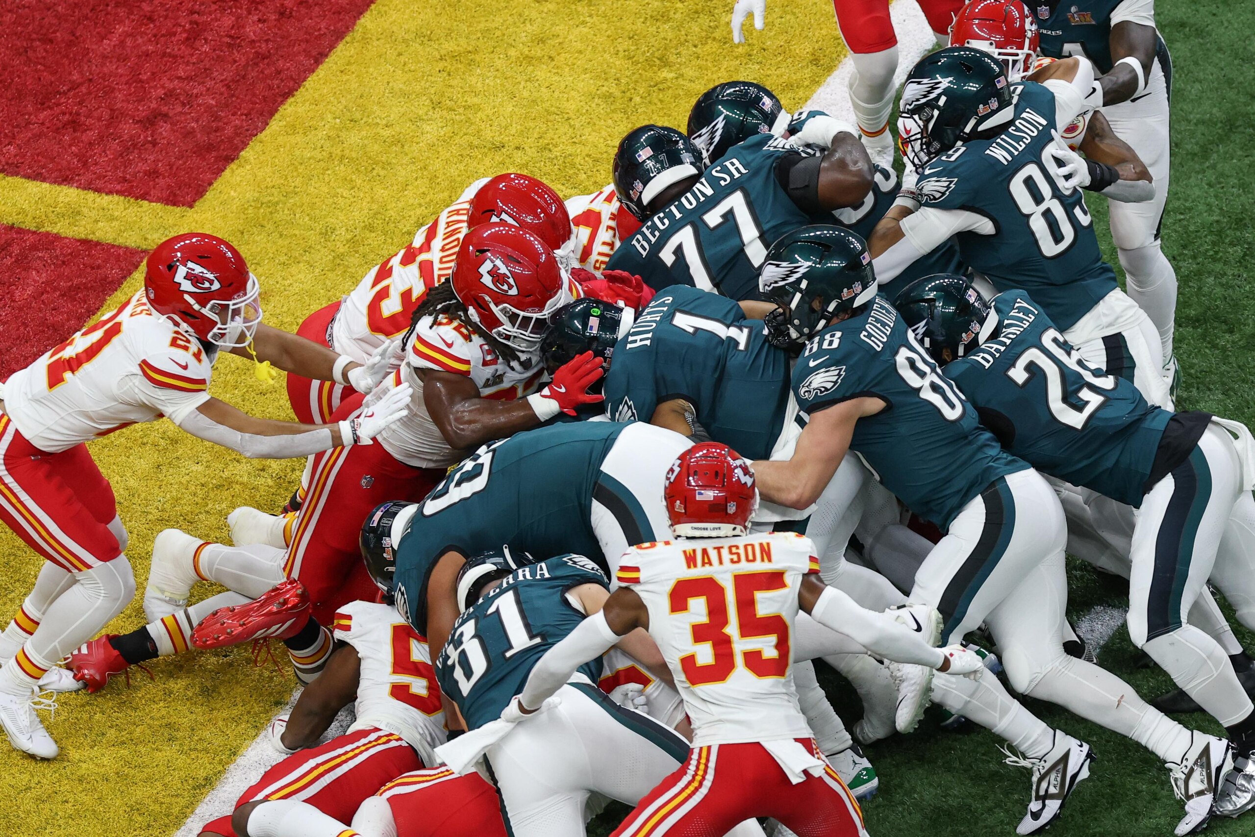 NFL: FEB 09 Super Bowl LIX - Eagles vs Chiefs NFL: FEB 09 Super Bowl LIX - Eagles vs Chiefs