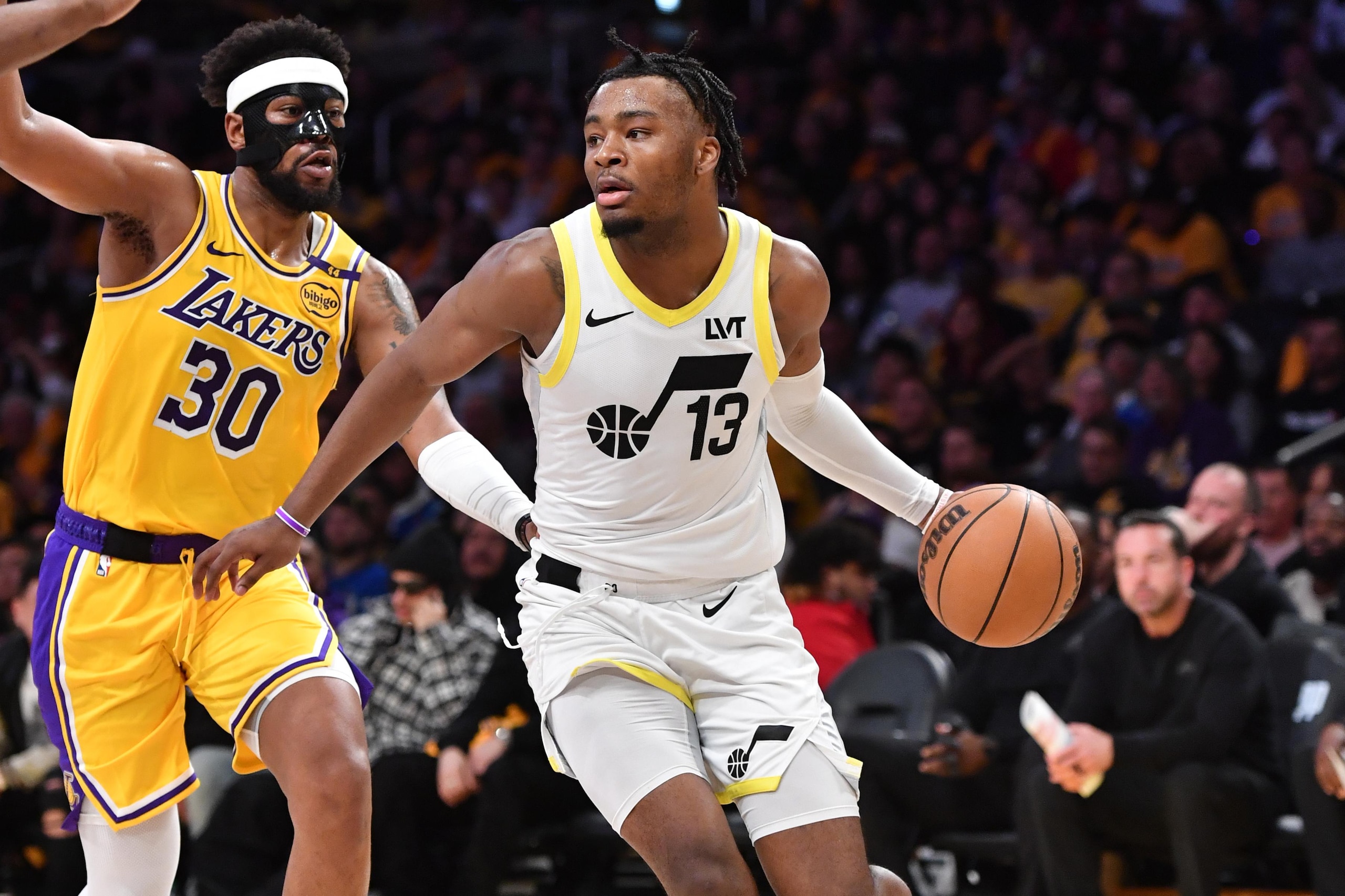 Utah Jazz v Los Angeles Lakers