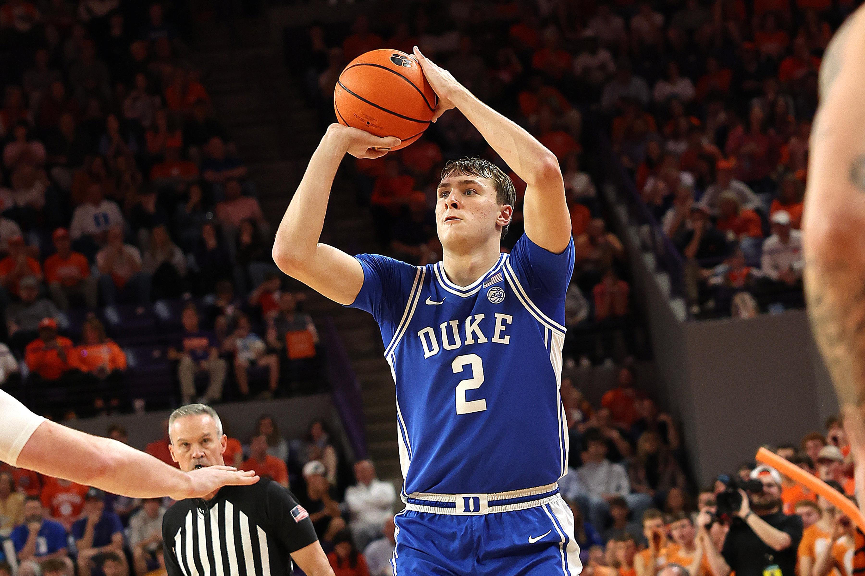 COLLEGE BASKETBALL: FEB 08 Duke at Clemson