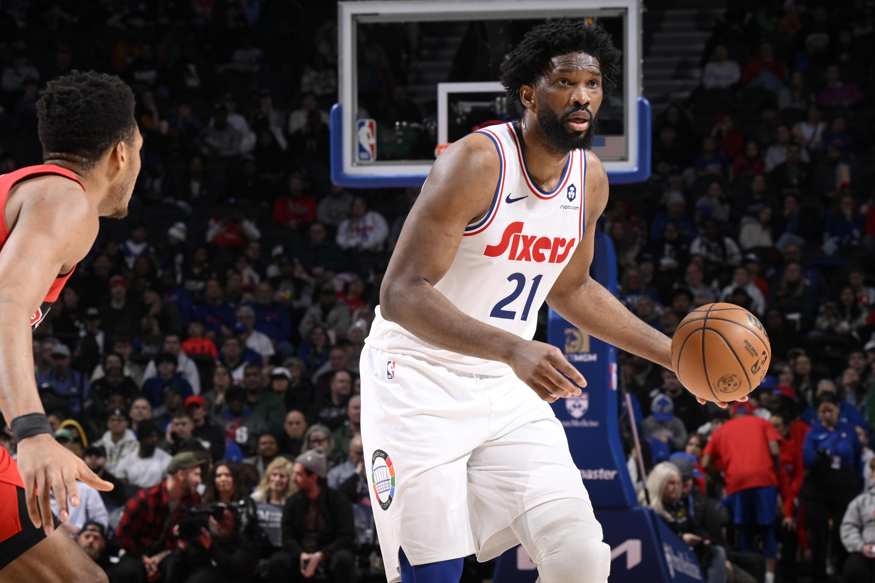 76ers' Joel Embiid Jokes He'd Rather Retire than Join Tyrese Haliburton ...