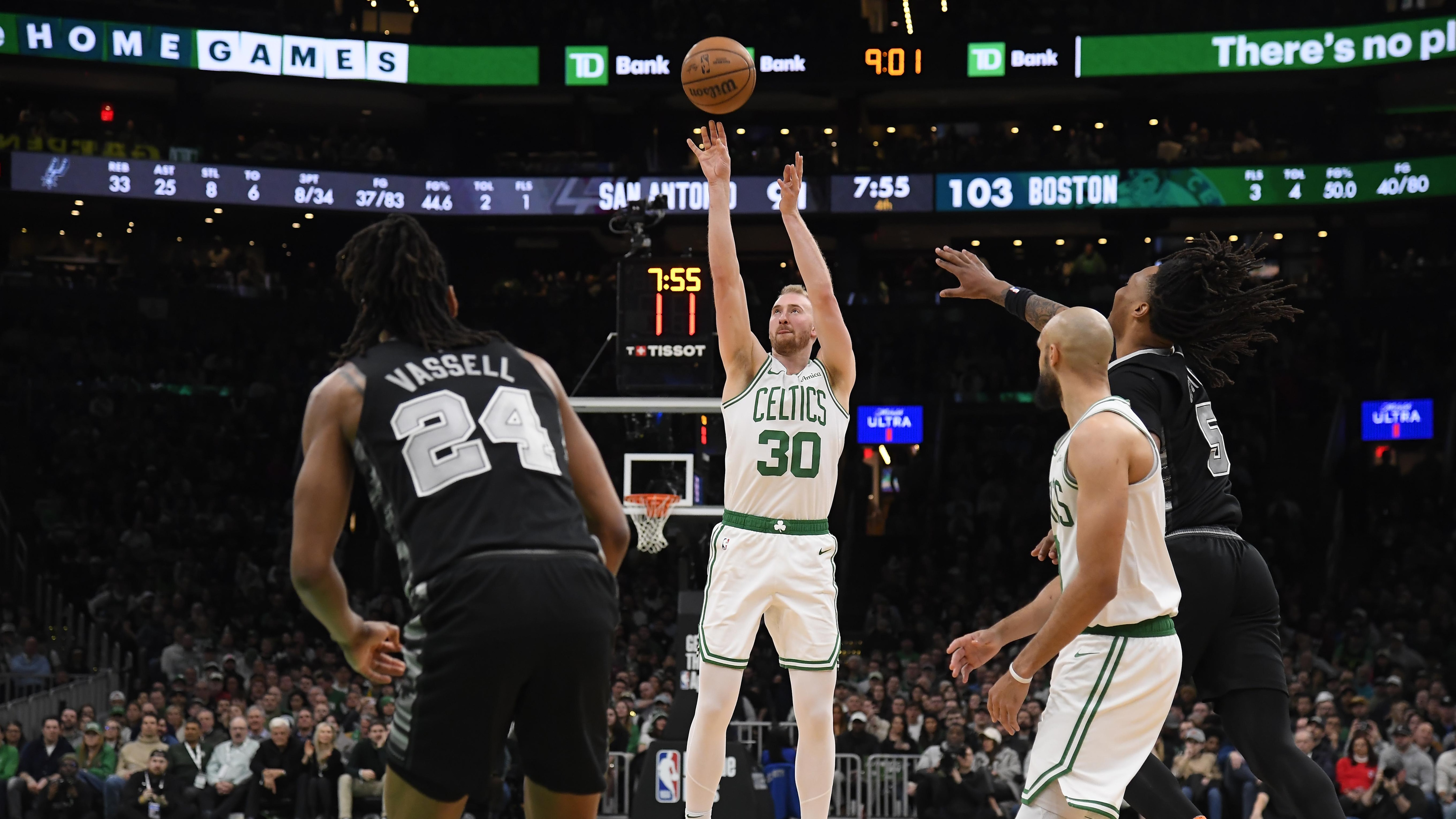 San Antonio Spurs v Boston Celtics