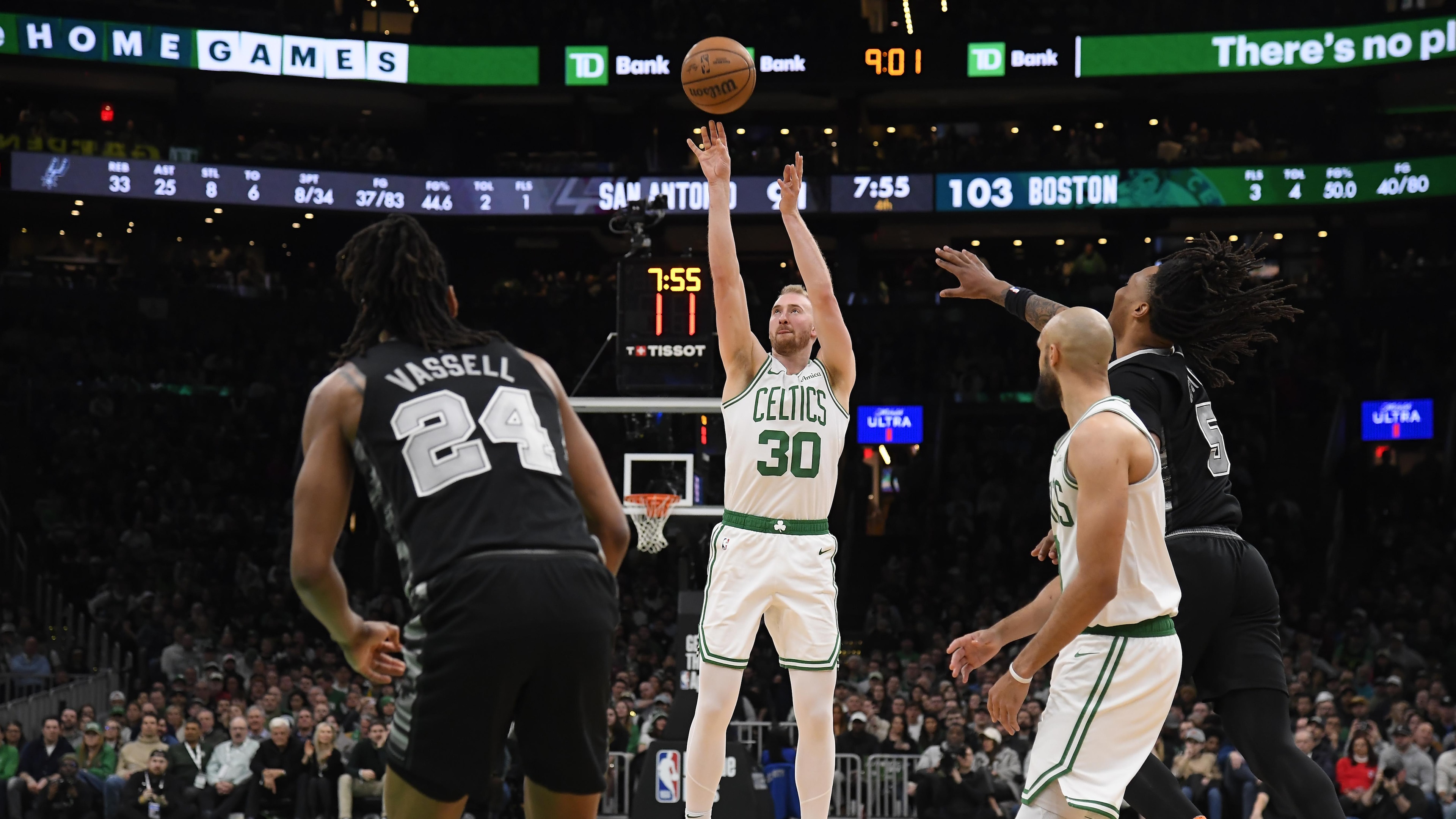 San Antonio Spurs v Boston Celtics San Antonio Spurs v Boston Celtics