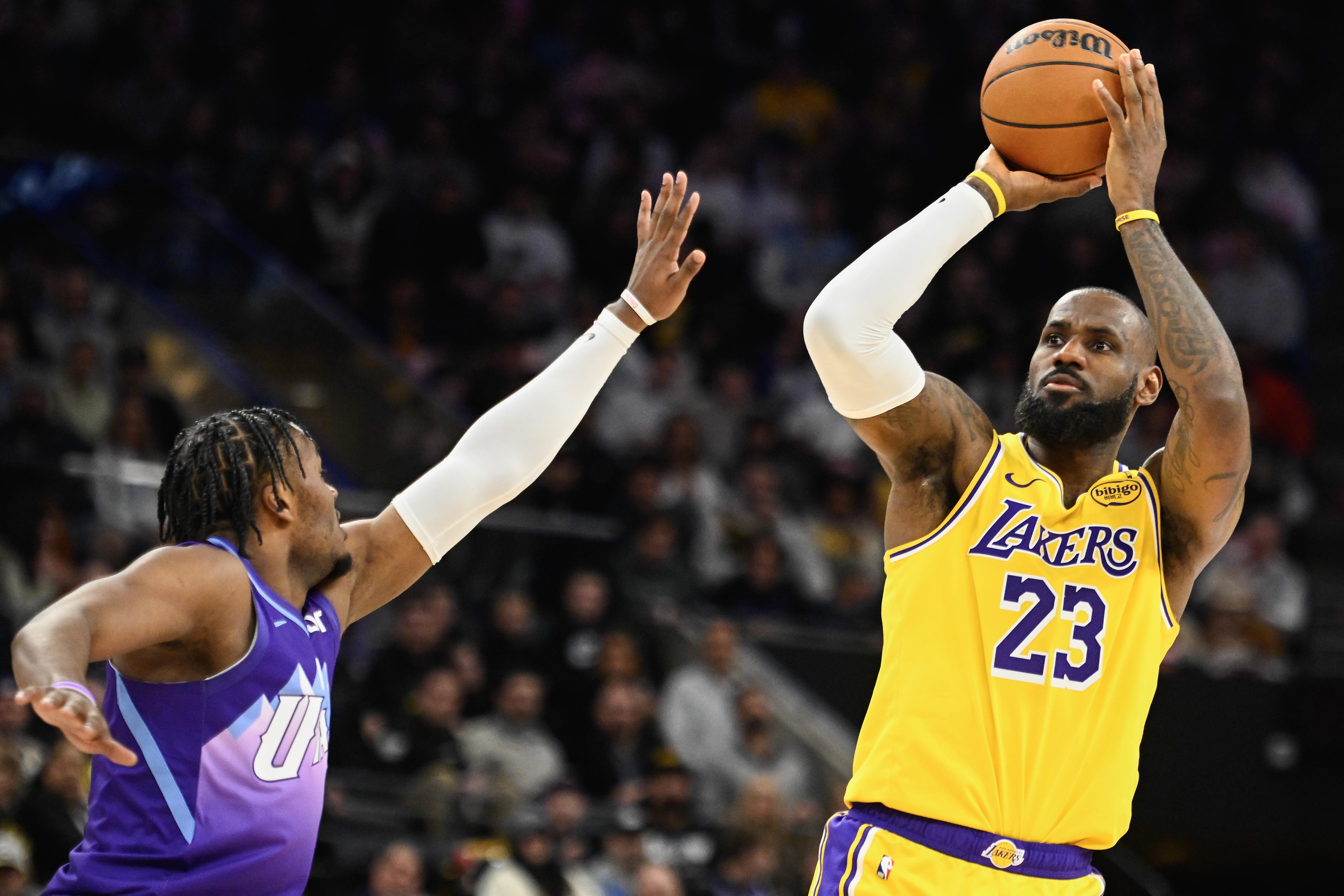 Los Angeles Lakers v Utah Jazz