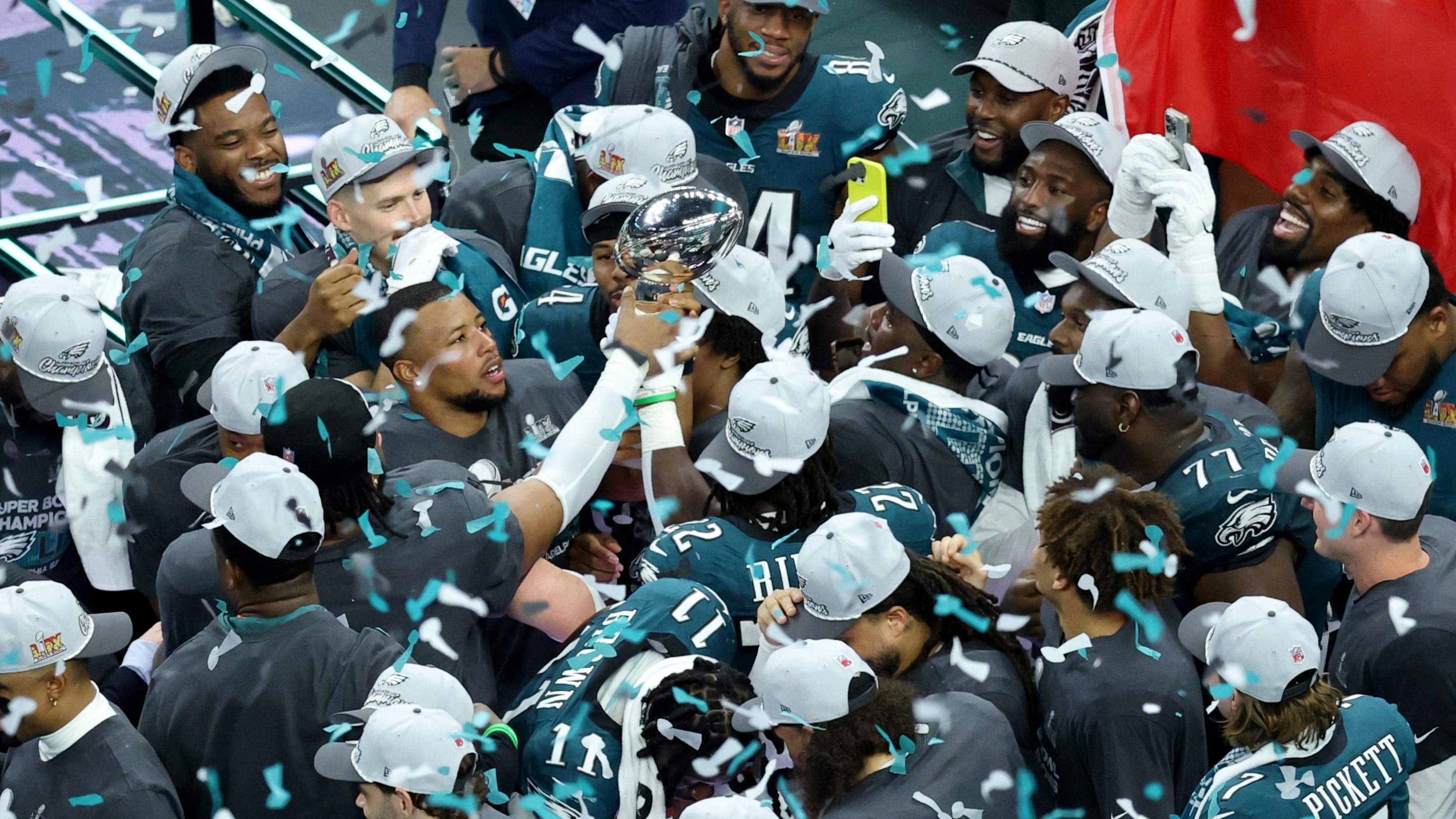 Eagles Unveil Photos of Super Bowl 59 Championship Rings Celebrating Win vs. Chiefs