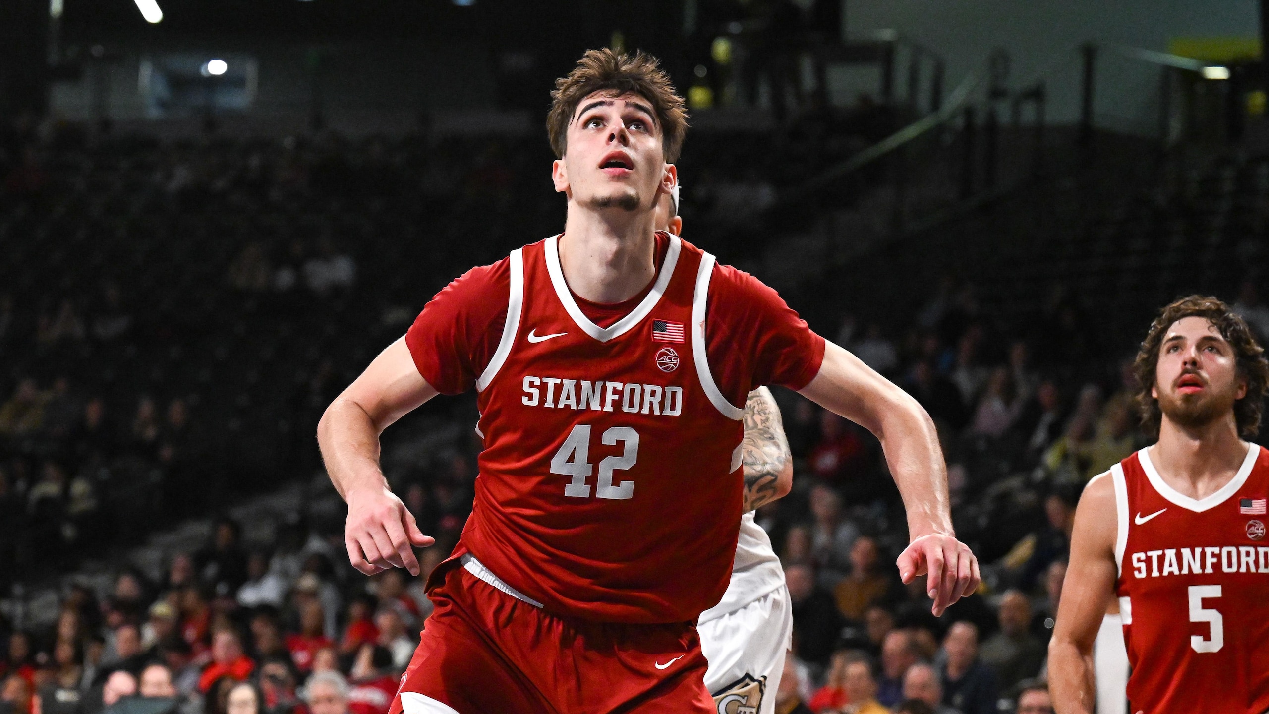 COLLEGE BASKETBALL: FEB 12 Stanford at Georgia Tech