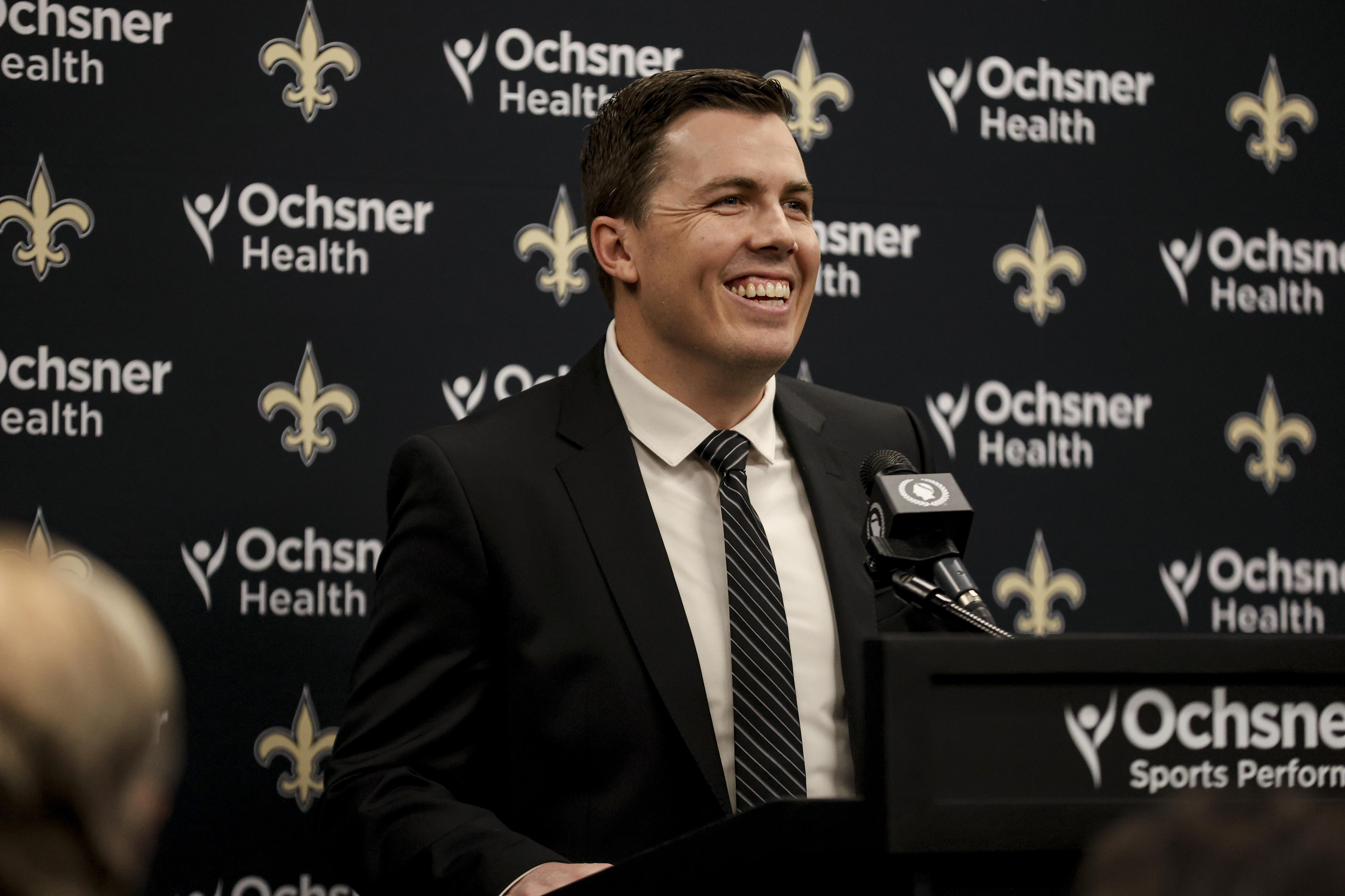 New Orleans Saints Introduce Kellen Moore as Head Coach