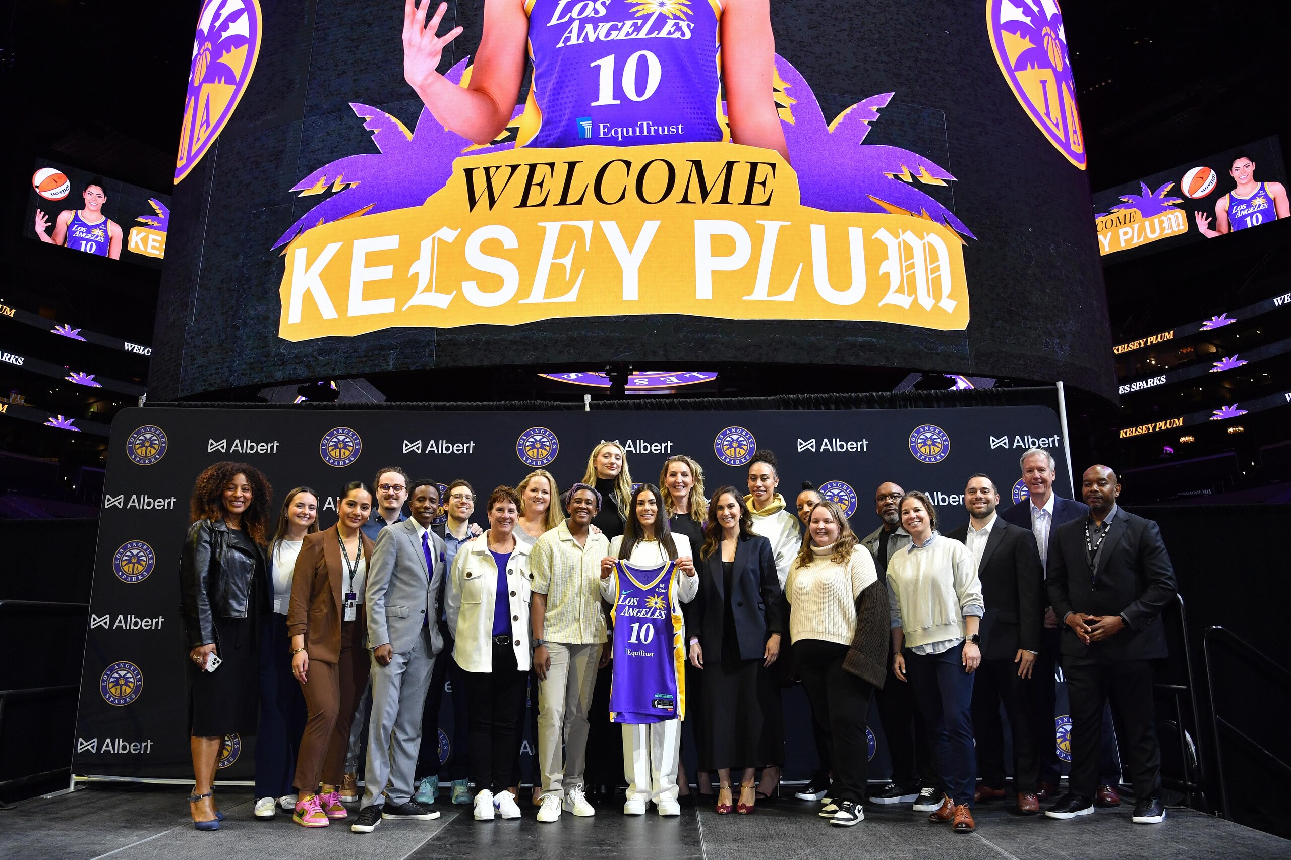 Los Angeles Sparks Introduce Kelsey Plum Los Angeles Sparks Introduce Kelsey Plum