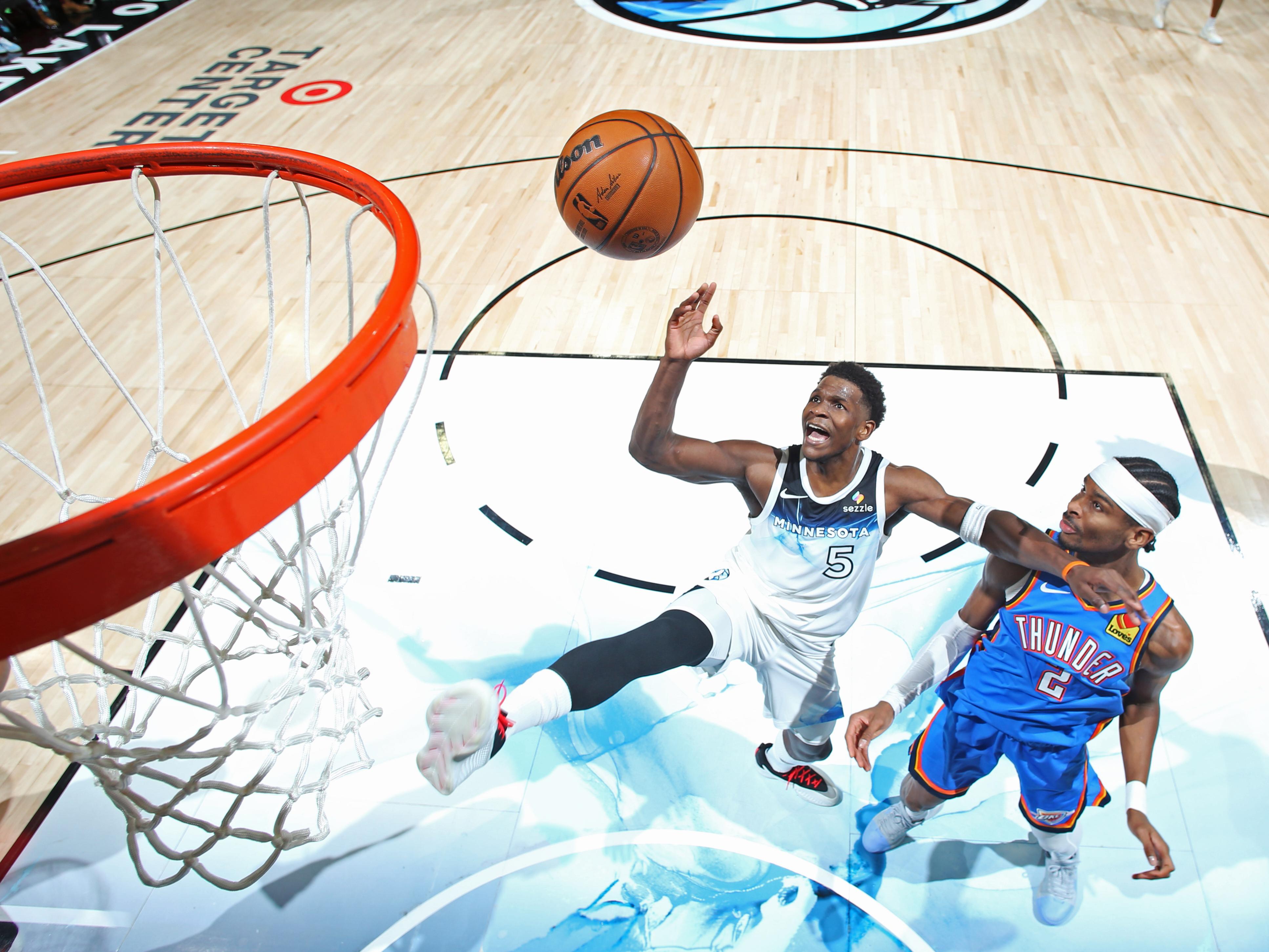 Oklahoma City Thunder v Minnesota Timberwolves