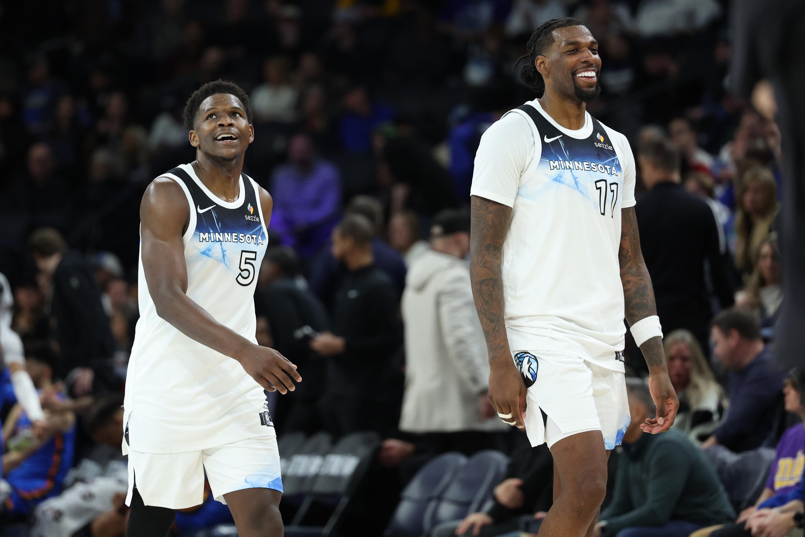 Oklahoma City Thunder v Minnesota Timberwolves