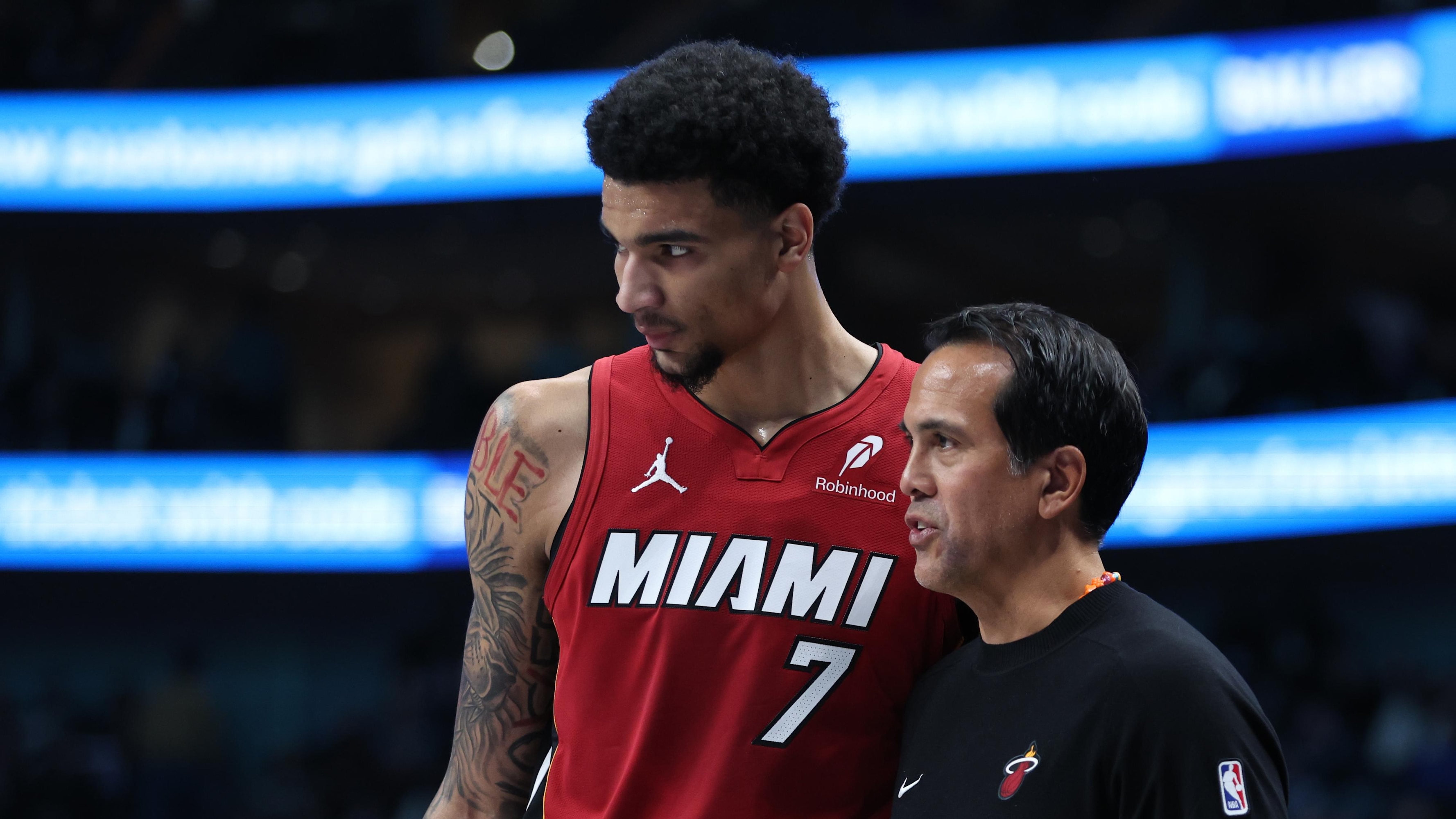 Heat's Erik Spoelstra Says Kel'el Ware Needs to Improve His  'Professionalism'