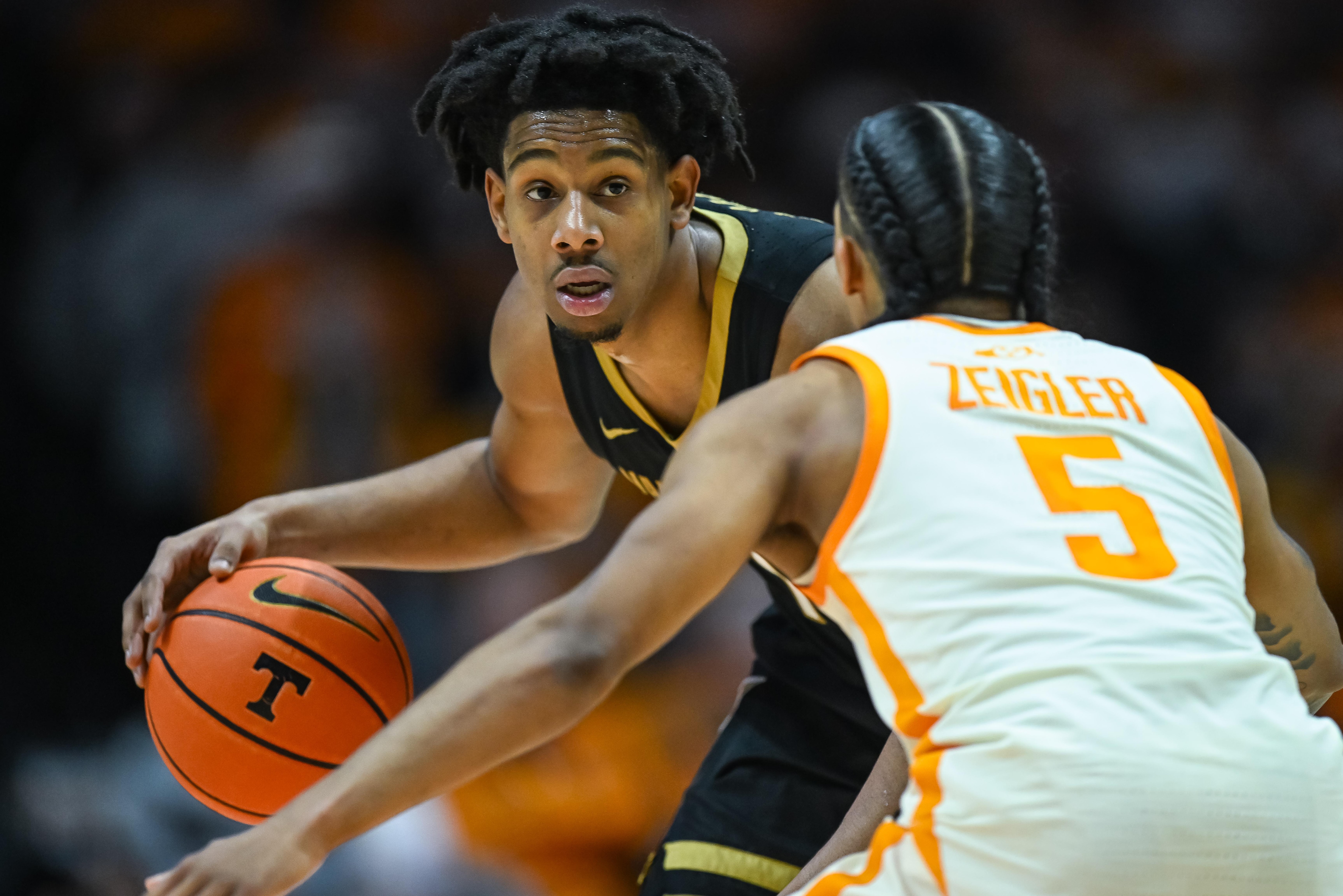 COLLEGE BASKETBALL: FEB 15 Vanderbilt at Tennessee