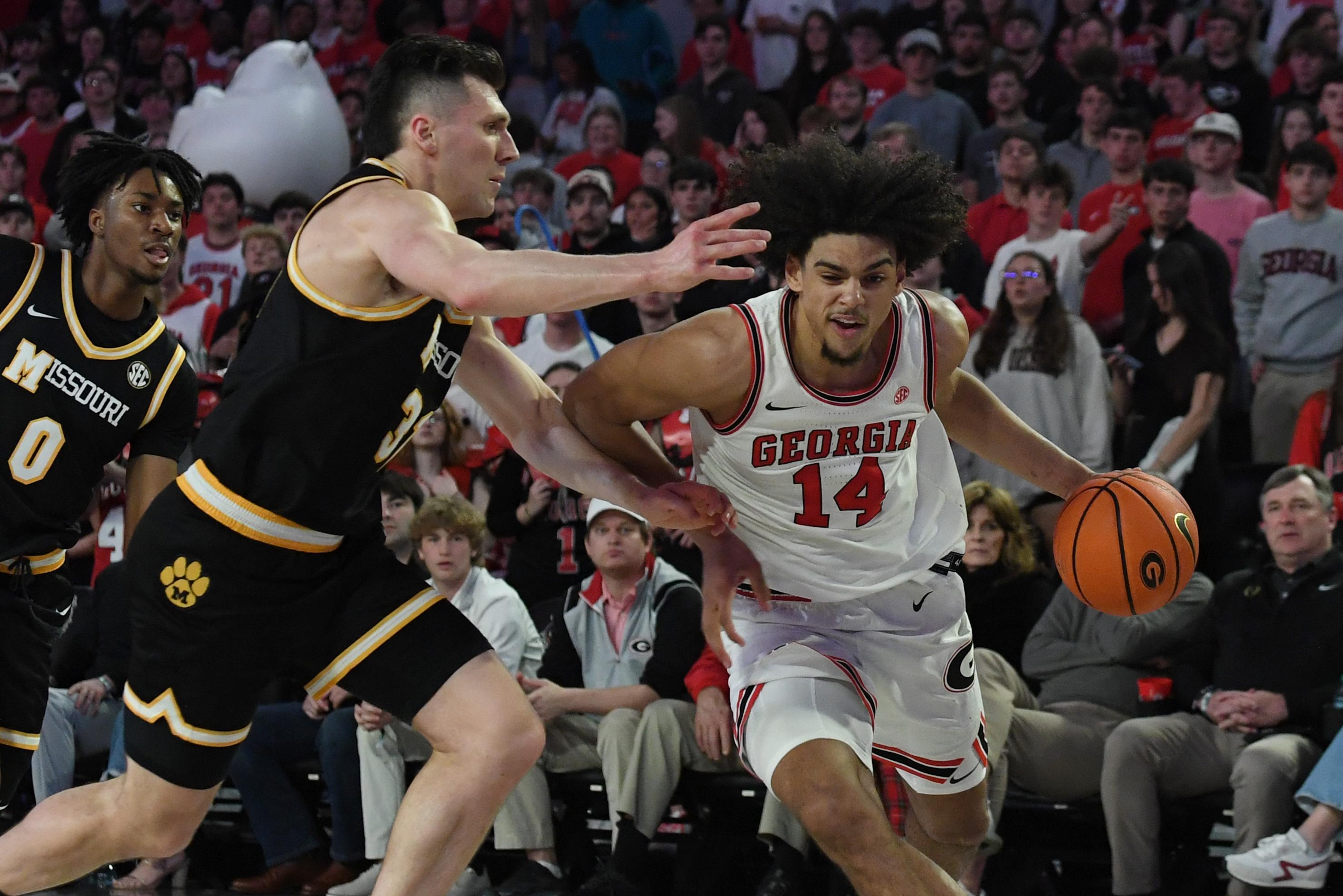 COLLEGE BASKETBALL: FEB 15 Missouri at Georgia