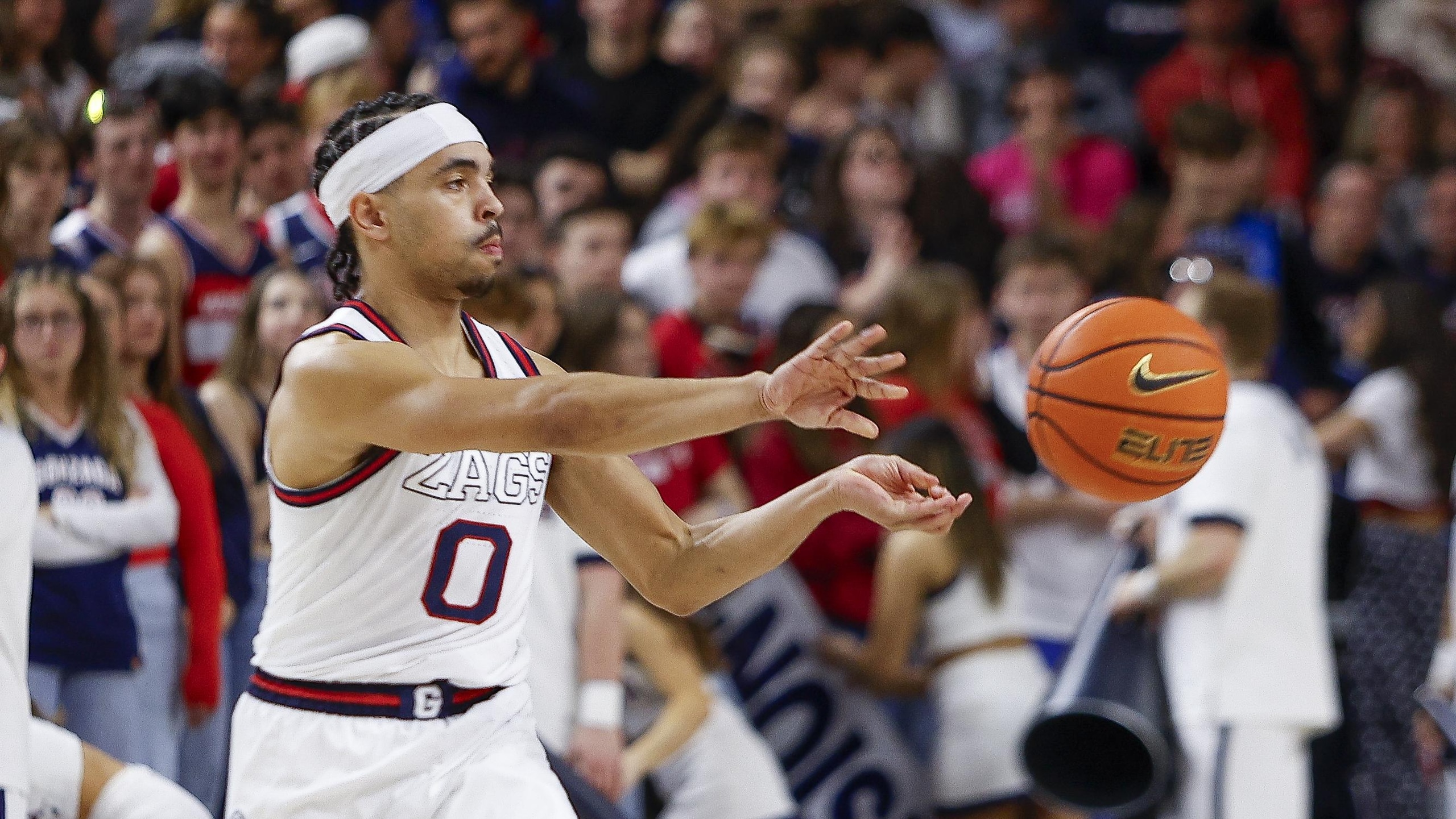 COLLEGE BASKETBALL: FEB 15 Pepperdine at Gonzaga