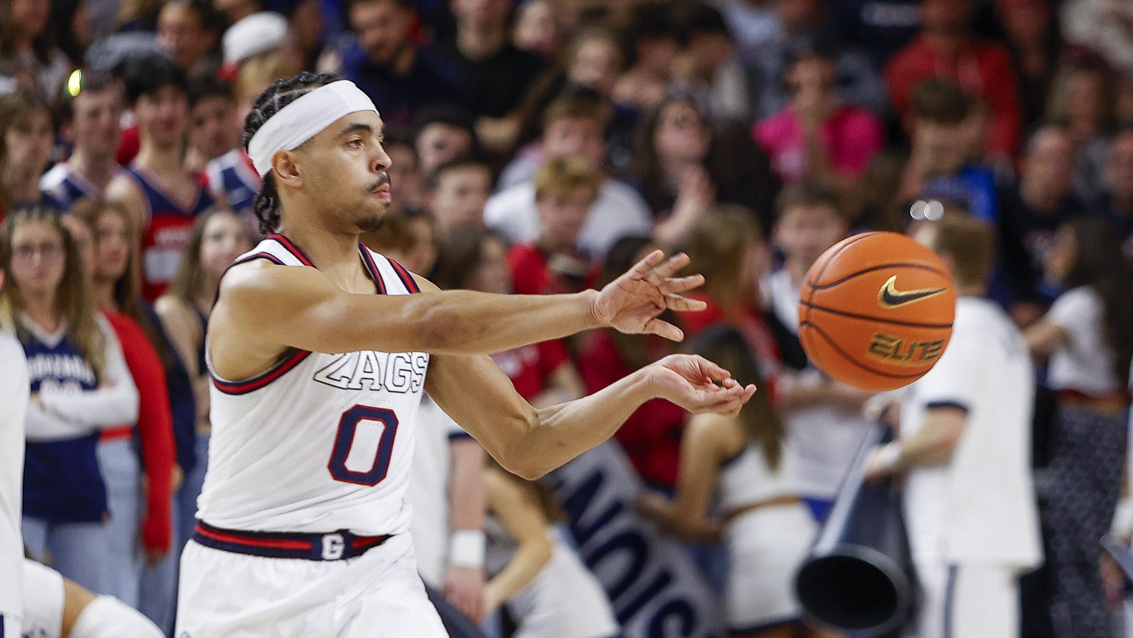 COLLEGE BASKETBALL: FEB 15 Pepperdine at Gonzaga