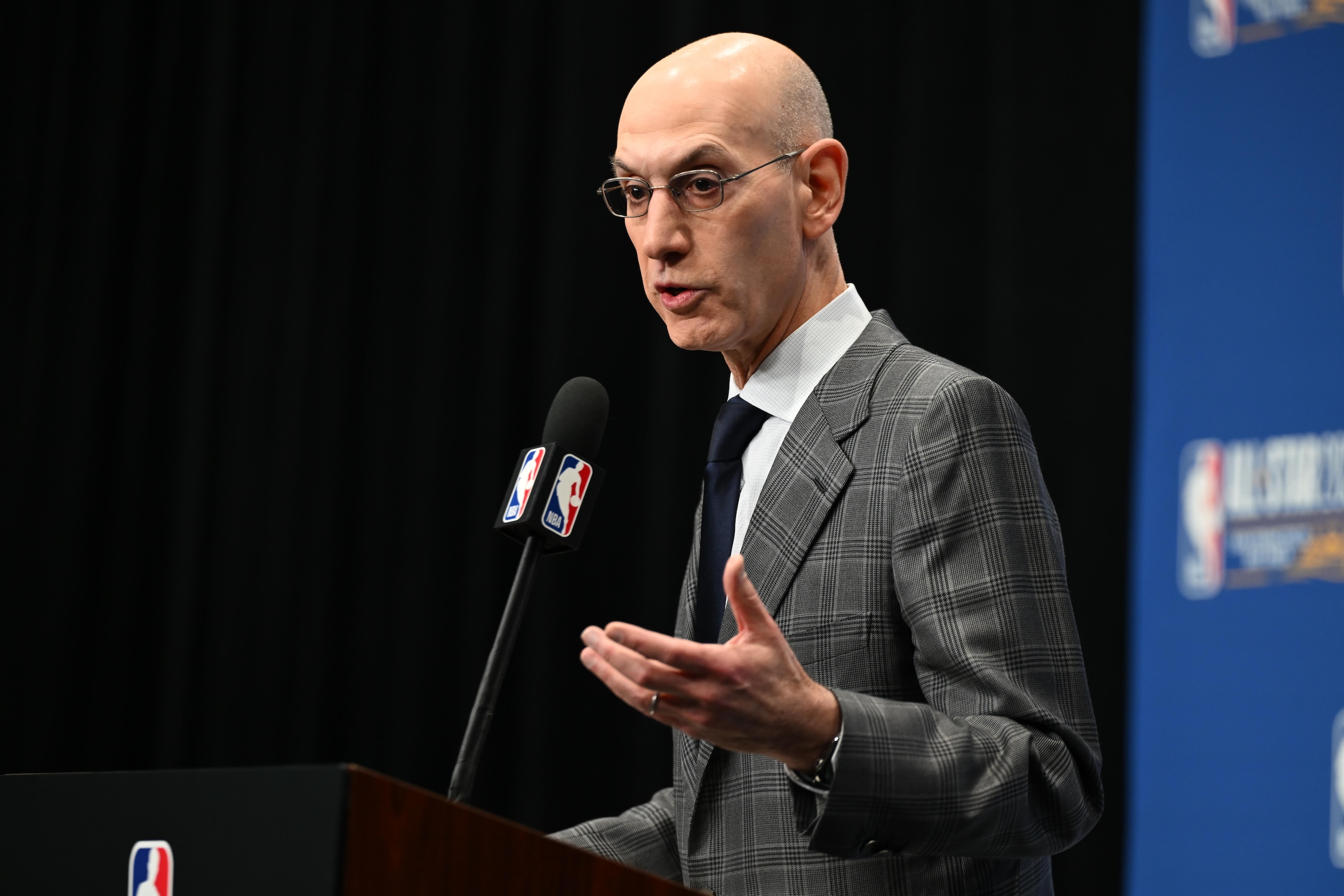 NBA All-Star: NBA Commissioner Adam Silver's press conference NBA All-Star: NBA Commissioner Adam Silver's press conference