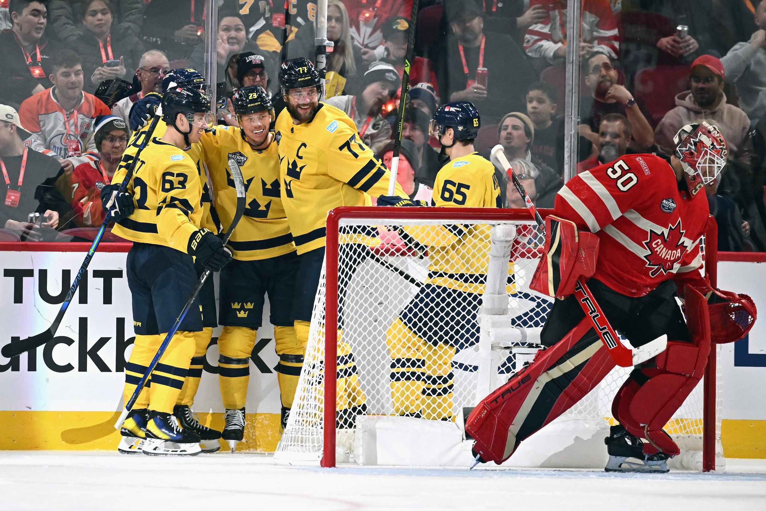 NHL 4 Nations Face-Off - Canada v Sweden