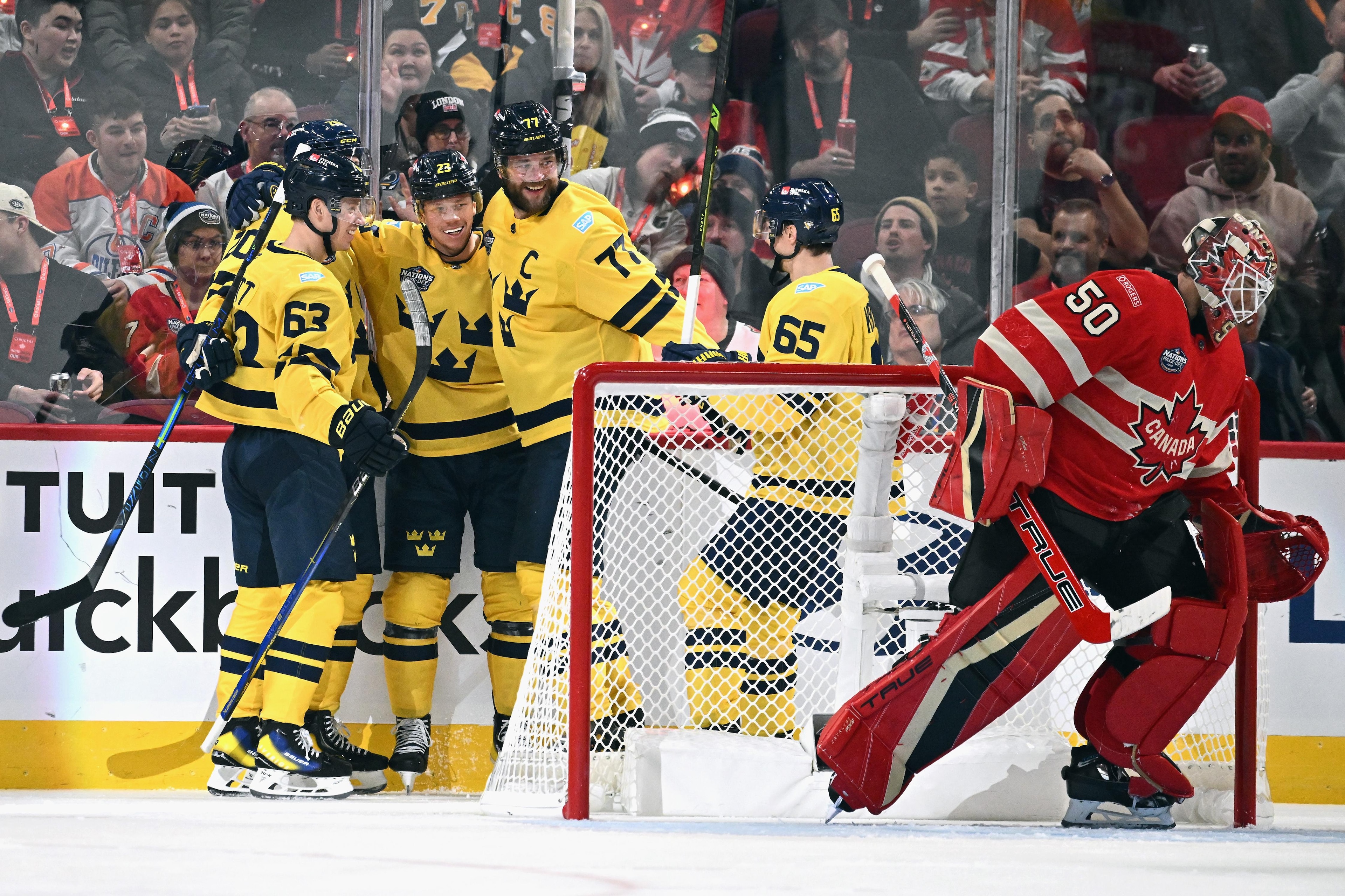 NHL 4 Nations Face-Off - Canada v Sweden