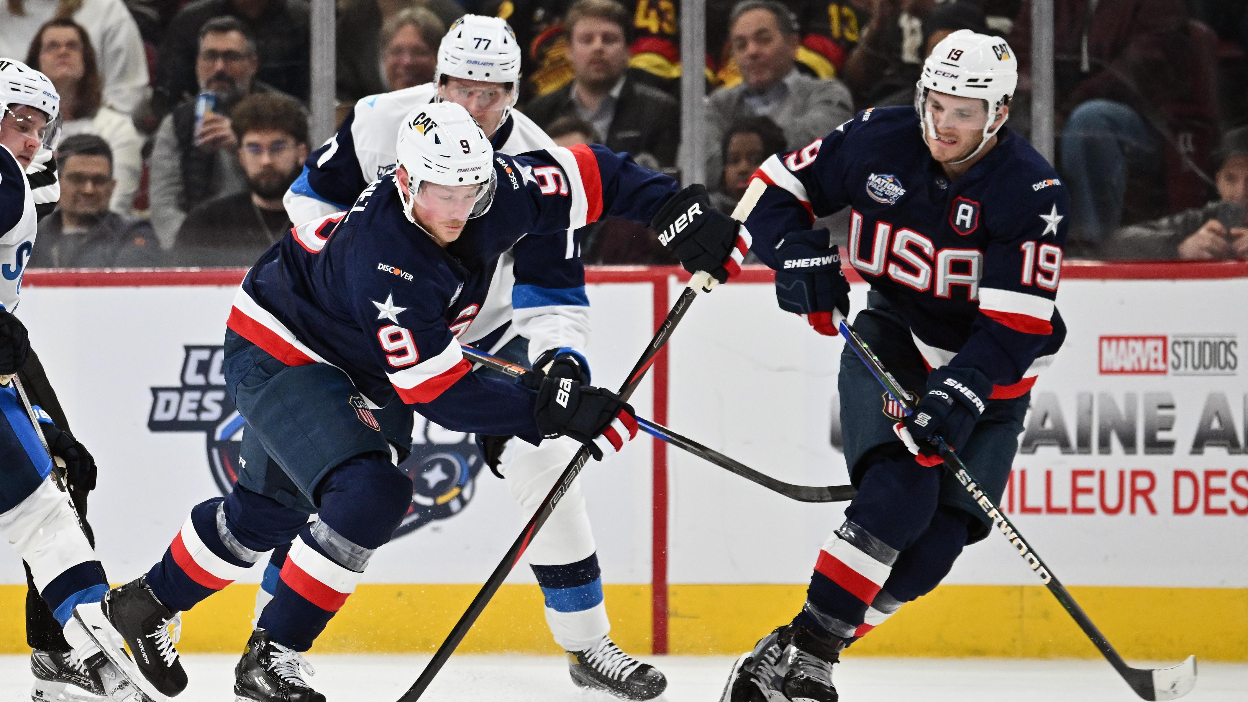 NHL 4 Nations Face-Off - United States v Finland