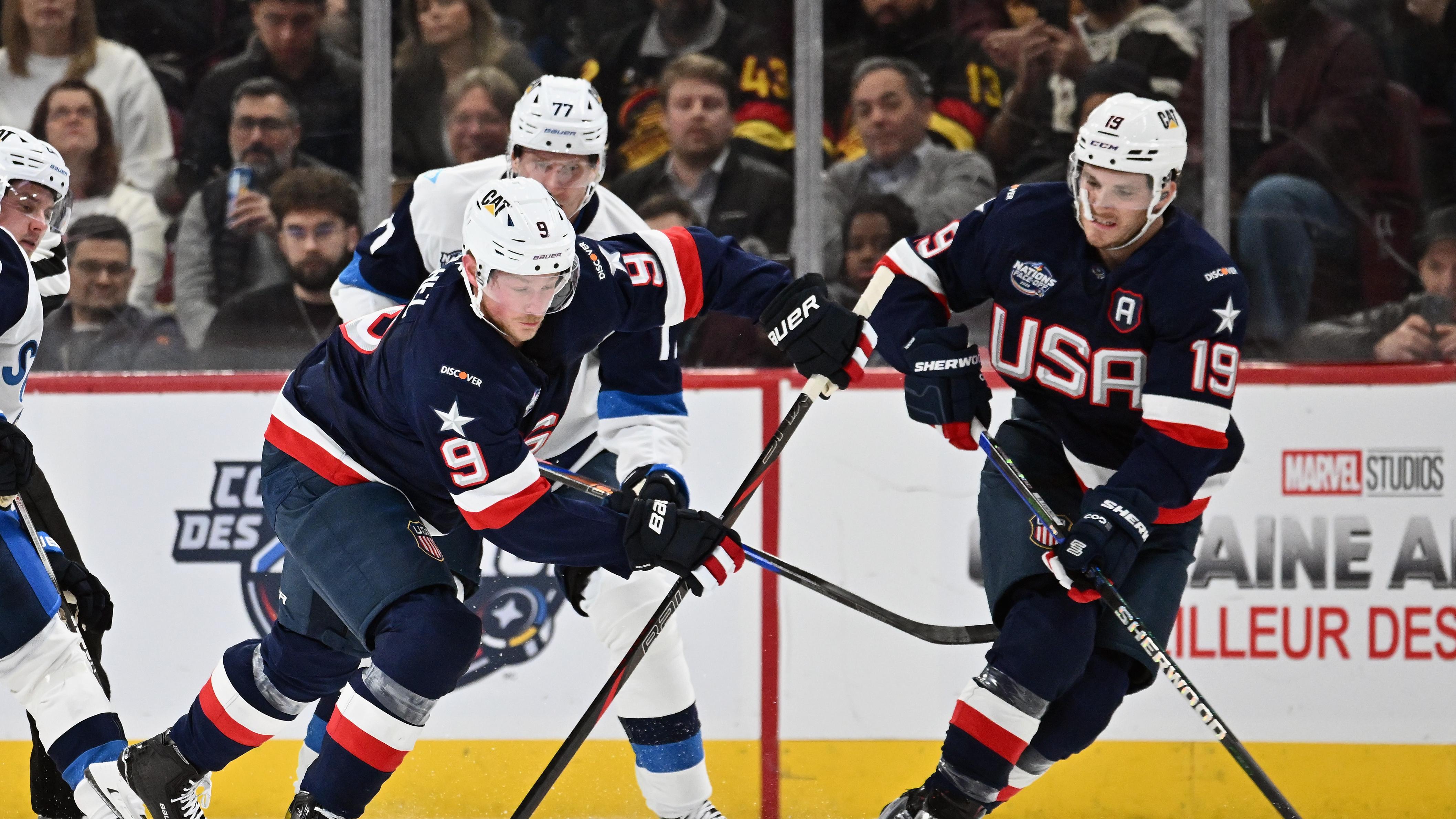 NHL 4 Nations Face-Off - United States v Finland