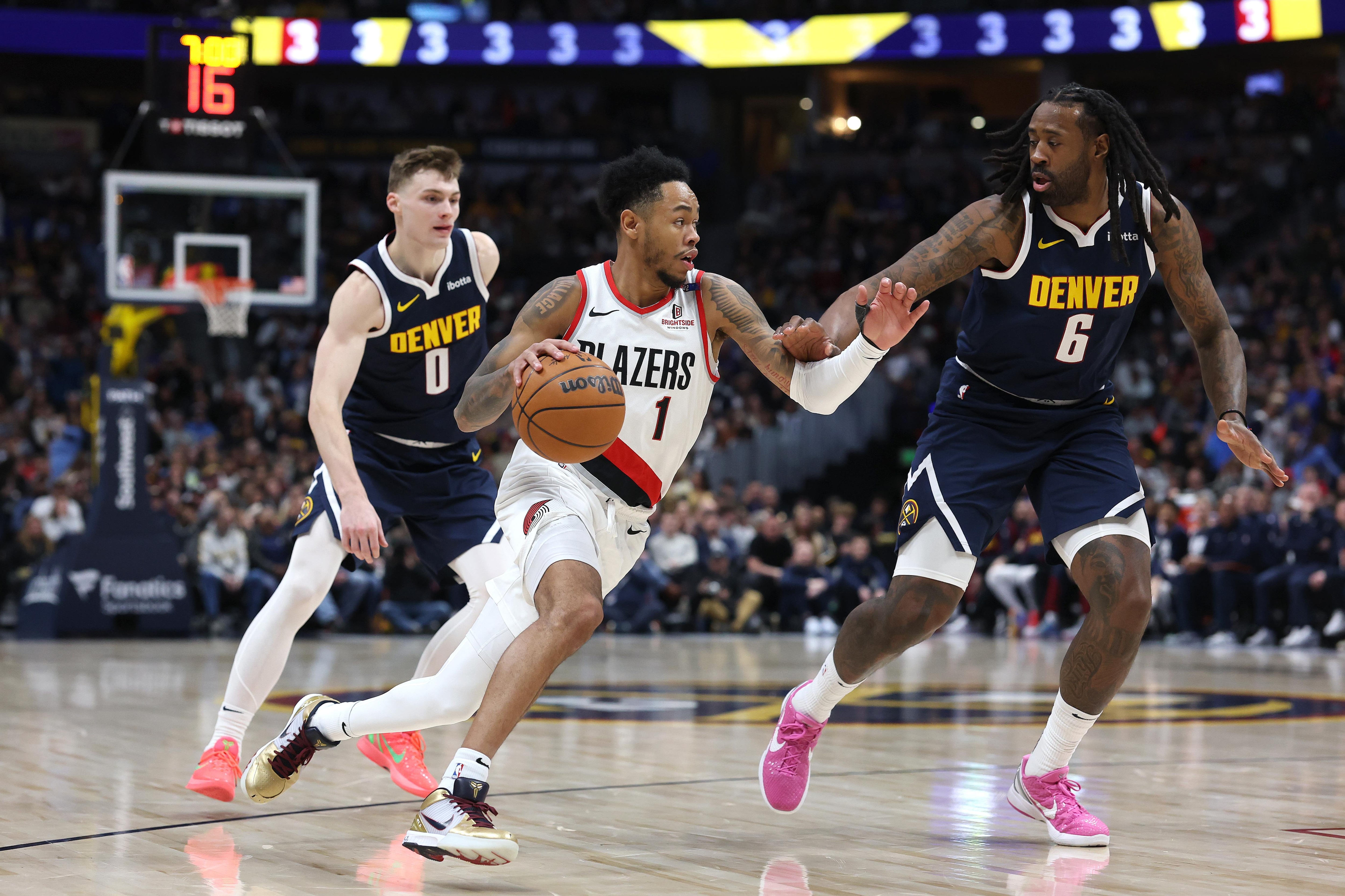 Portland Trail Blazers v Denver Nuggets